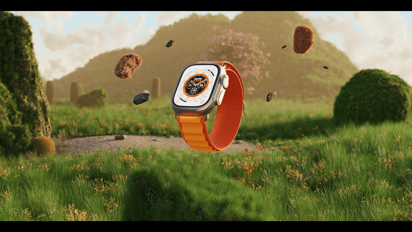 Apple Watch Ultra — Изображение №6 — 3D на Dprofile