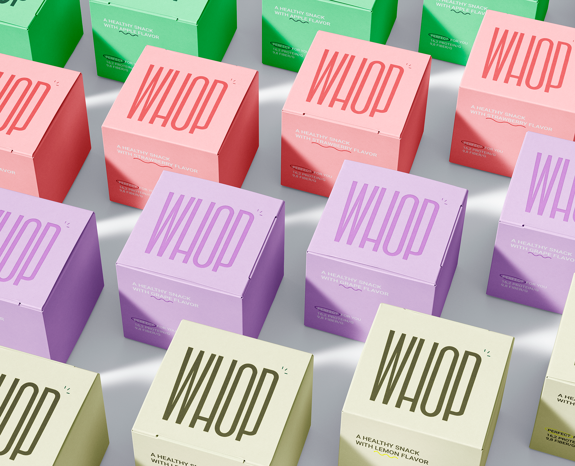 WHOP — VISUAL IDENTITY — Брендинг, Графика на Dprofile