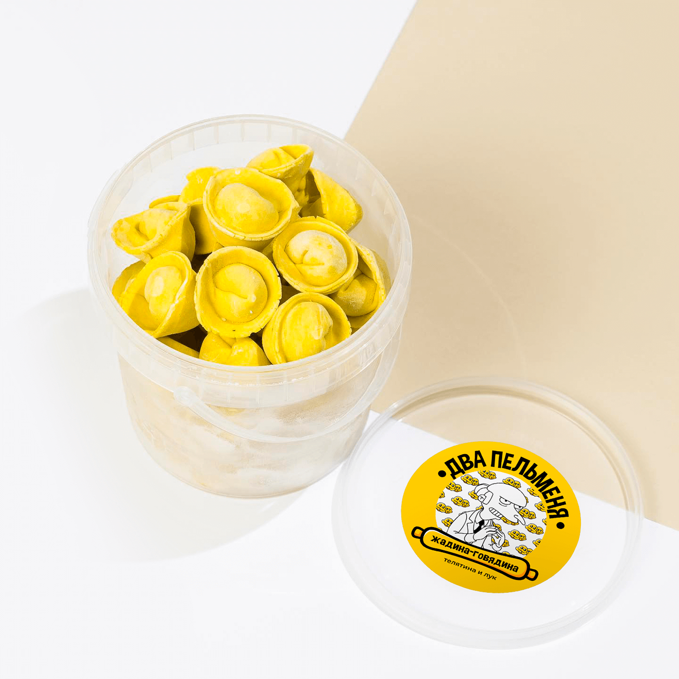 «Два пельменя» Food logo & illustrations — Изображение №9 — Брендинг, Иллюстрация, Графика на Dprofile