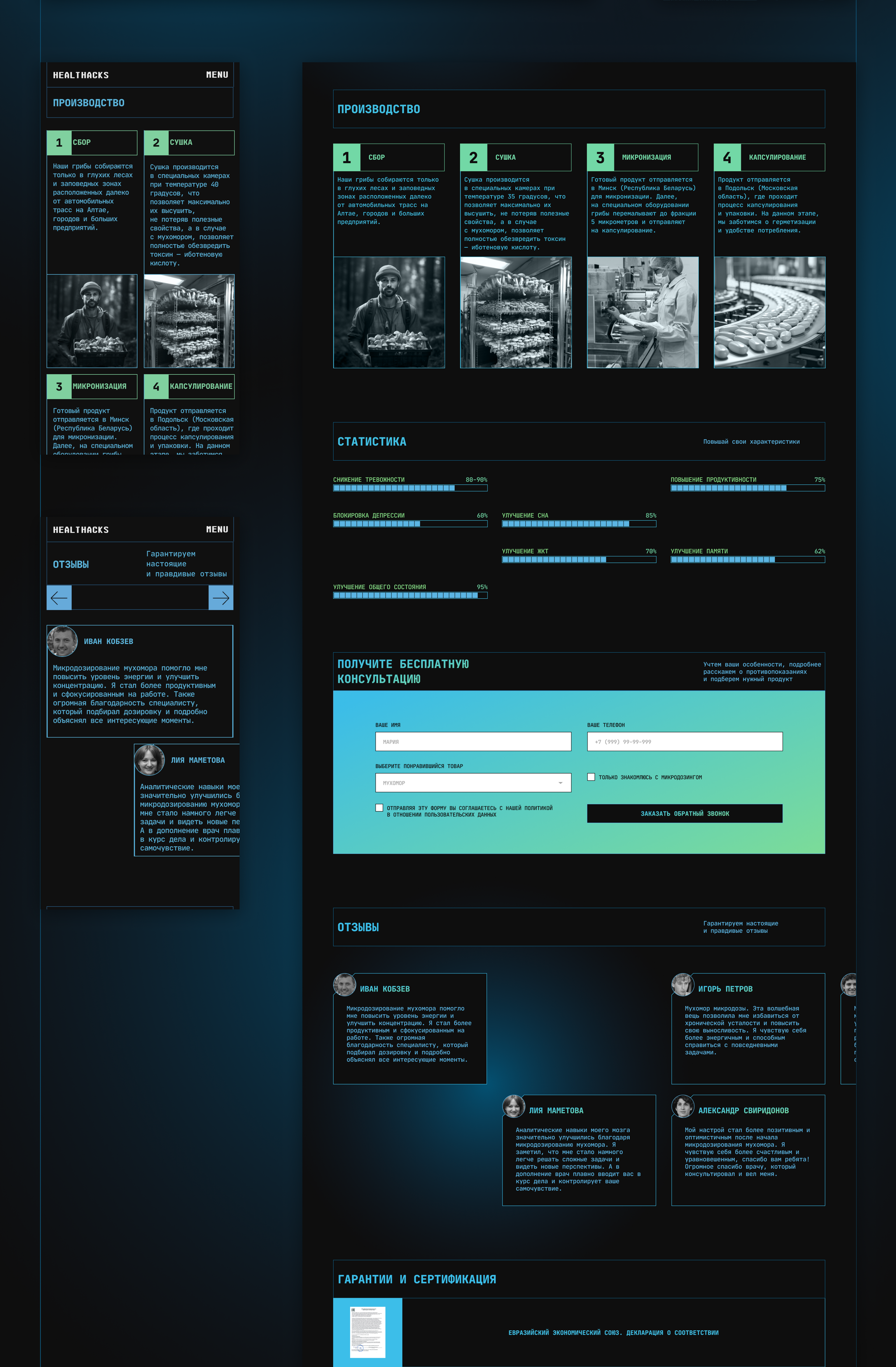 Healthacks — Изображение №7 — Интерфейсы на Dprofile