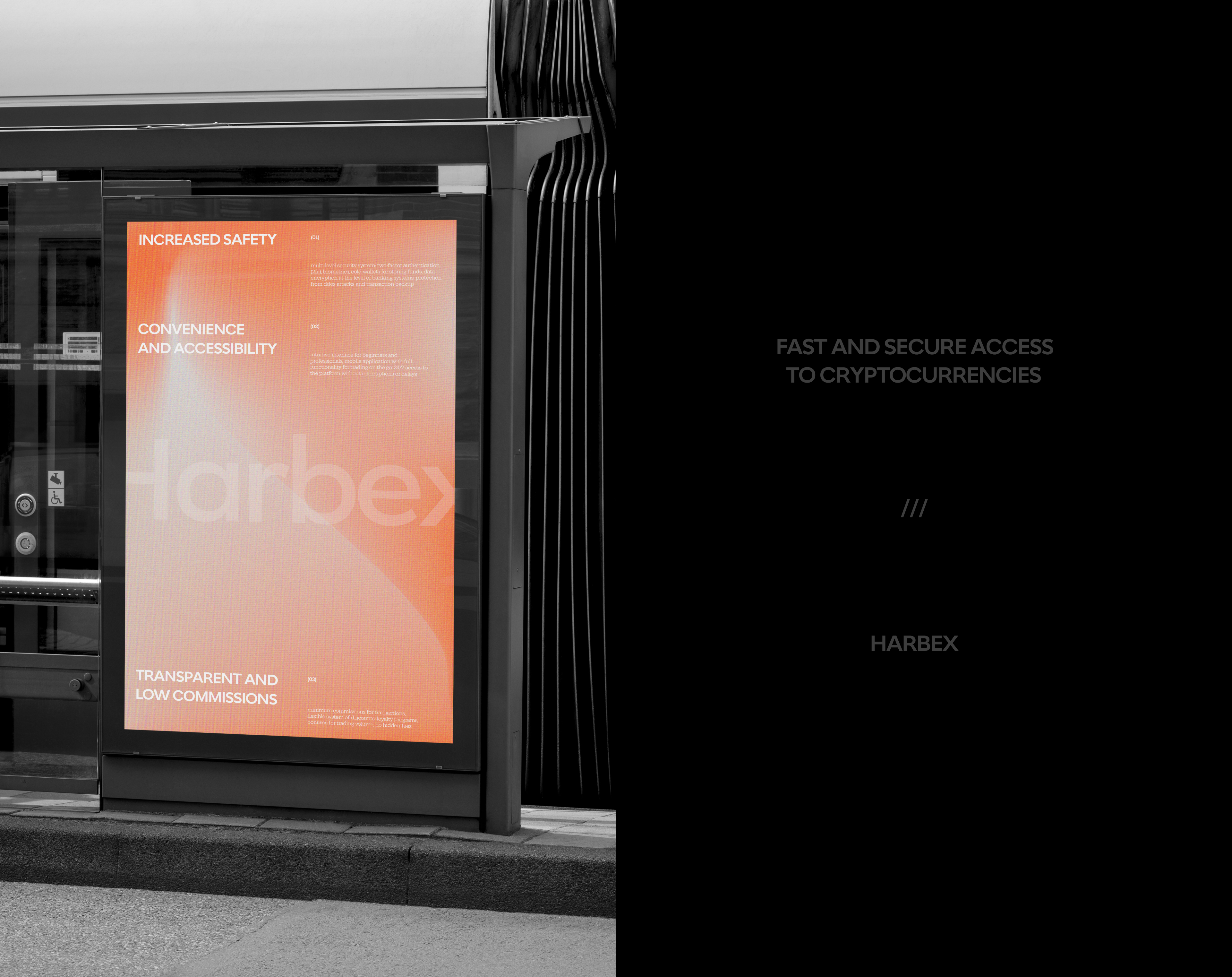 Harbex — Айдентика крипто-биржи — Изображение №17 — Брендинг, Графика на Dprofile