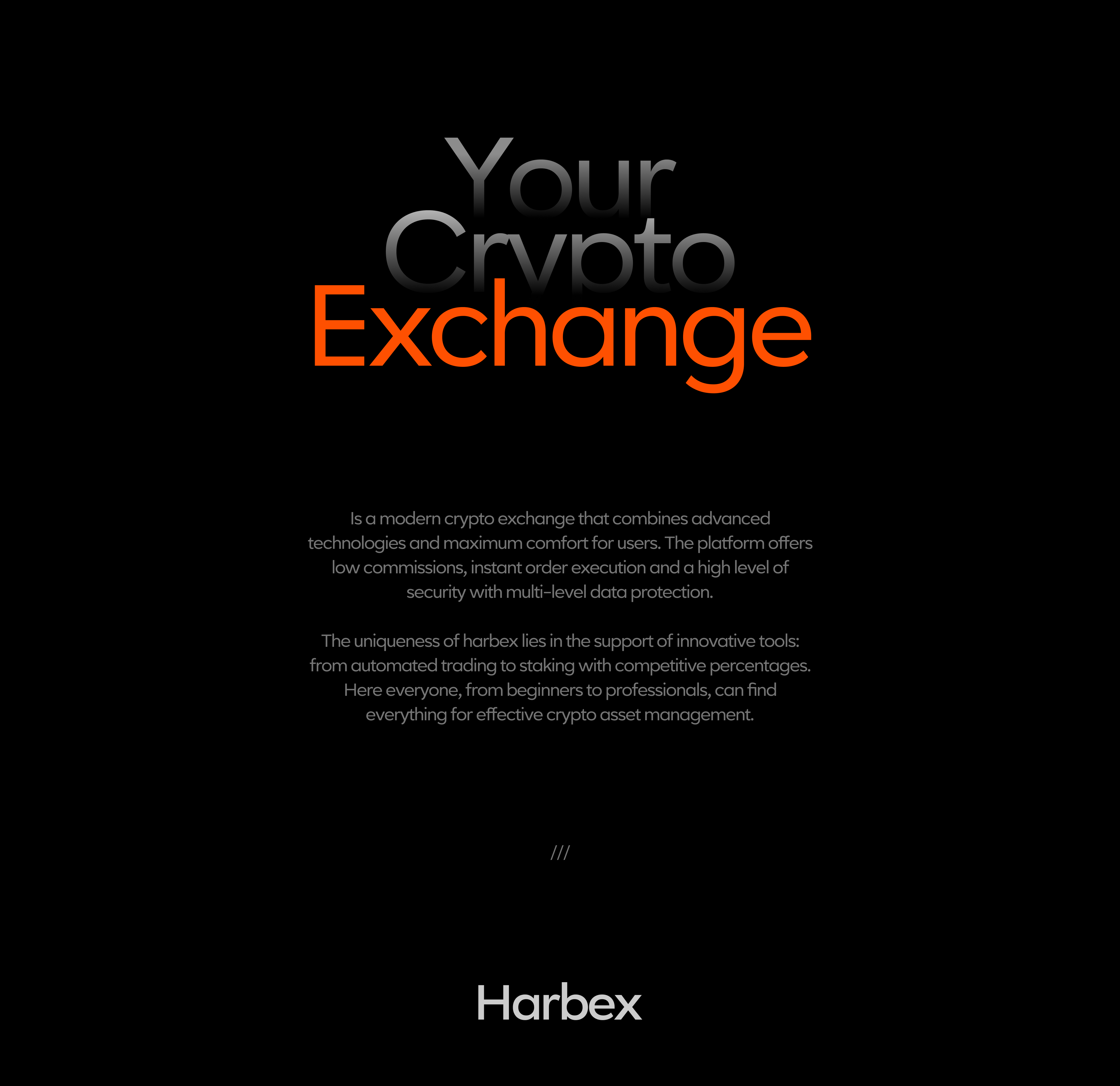 Harbex — Айдентика крипто-биржи — Изображение №7 — Брендинг, Графика на Dprofile