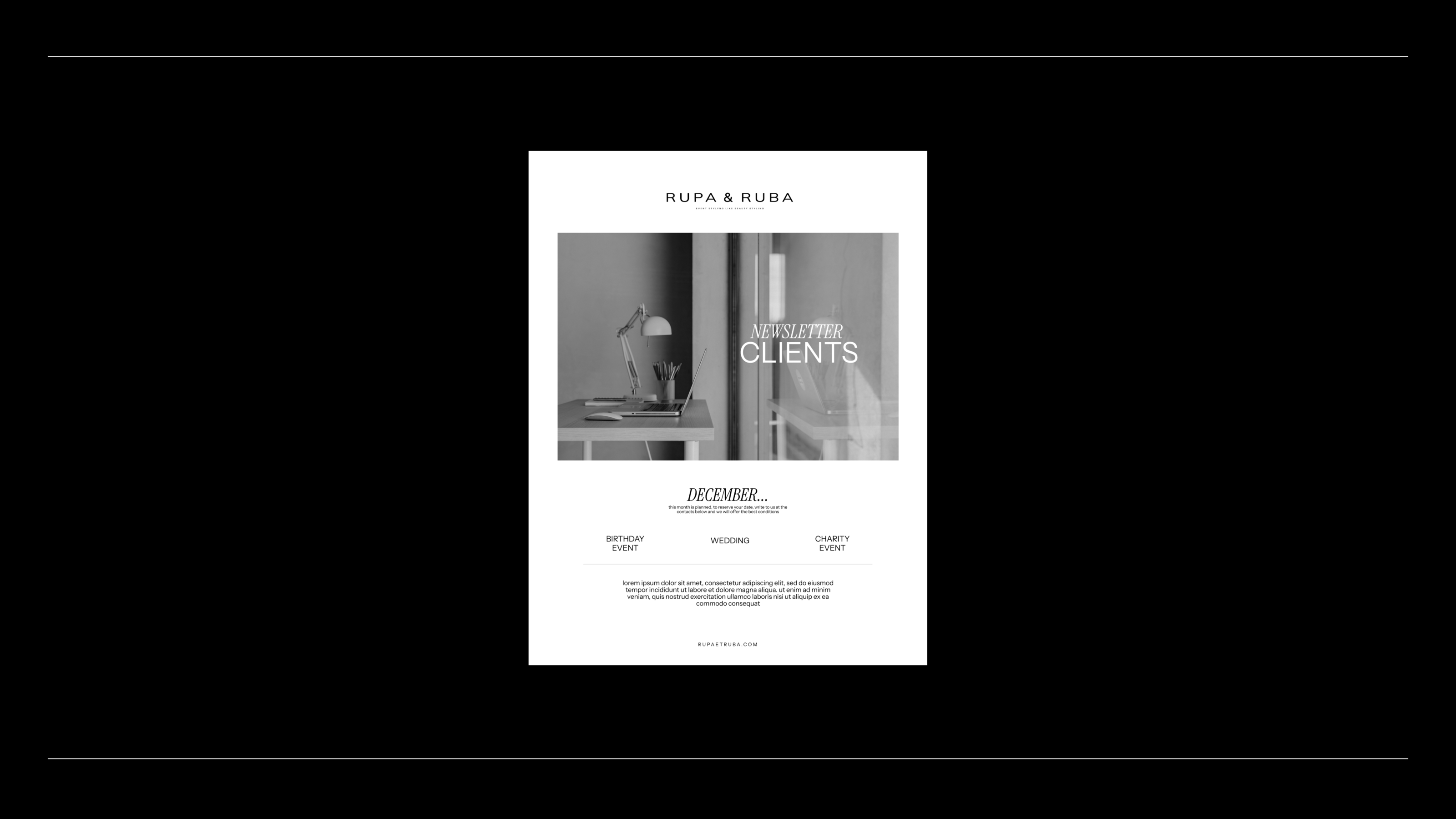 Rupa & Ruba | Айдентика для агенства мероприятий — Изображение №16 — Брендинг на Dprofile