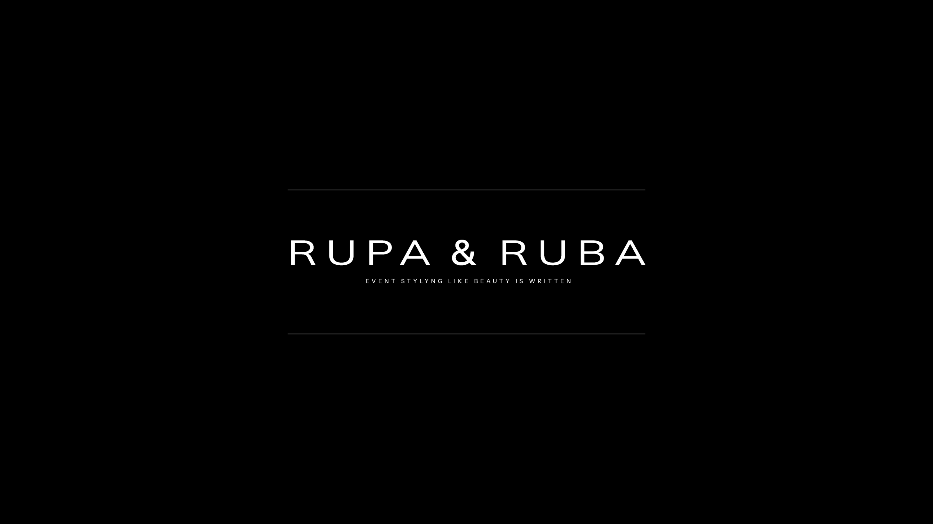 Rupa & Ruba | Айдентика для агенства мероприятий — Изображение №3 — Брендинг на Dprofile