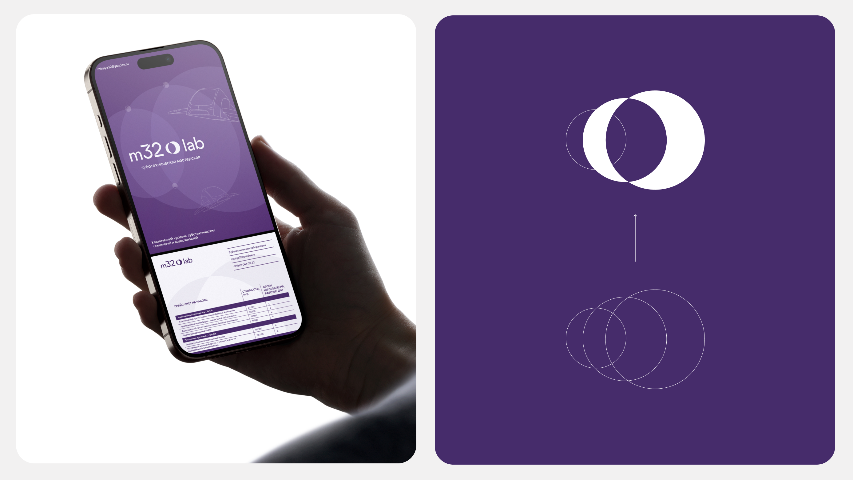 M32Lab © — Фирменный стиль для стоматологии, клиника — Изображение №8 — Брендинг, Графика на Dprofile