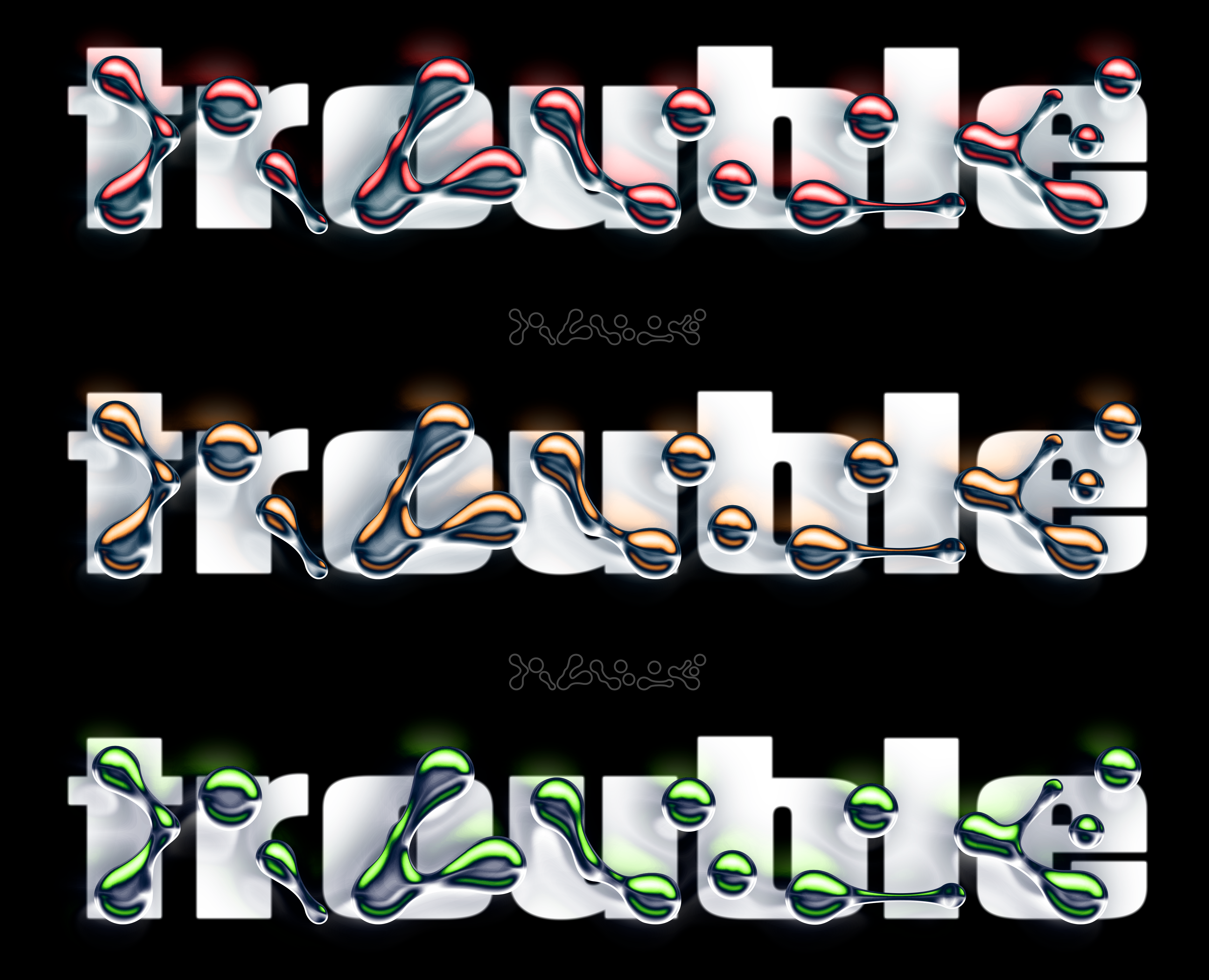 [Trouble] Alinx Typeface by ttttiee — Графика на Dprofile