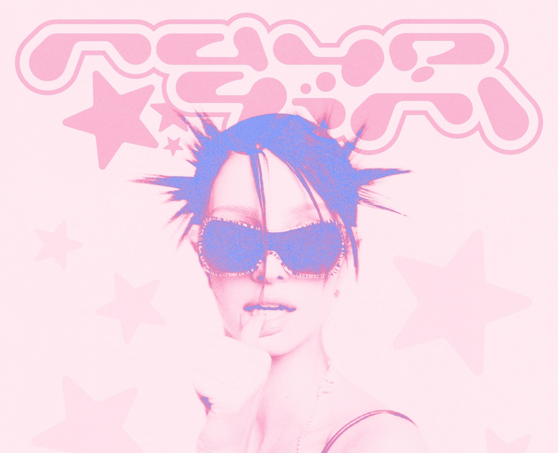 [RAVE GIRL] y2k type design — Графика на Dprofile