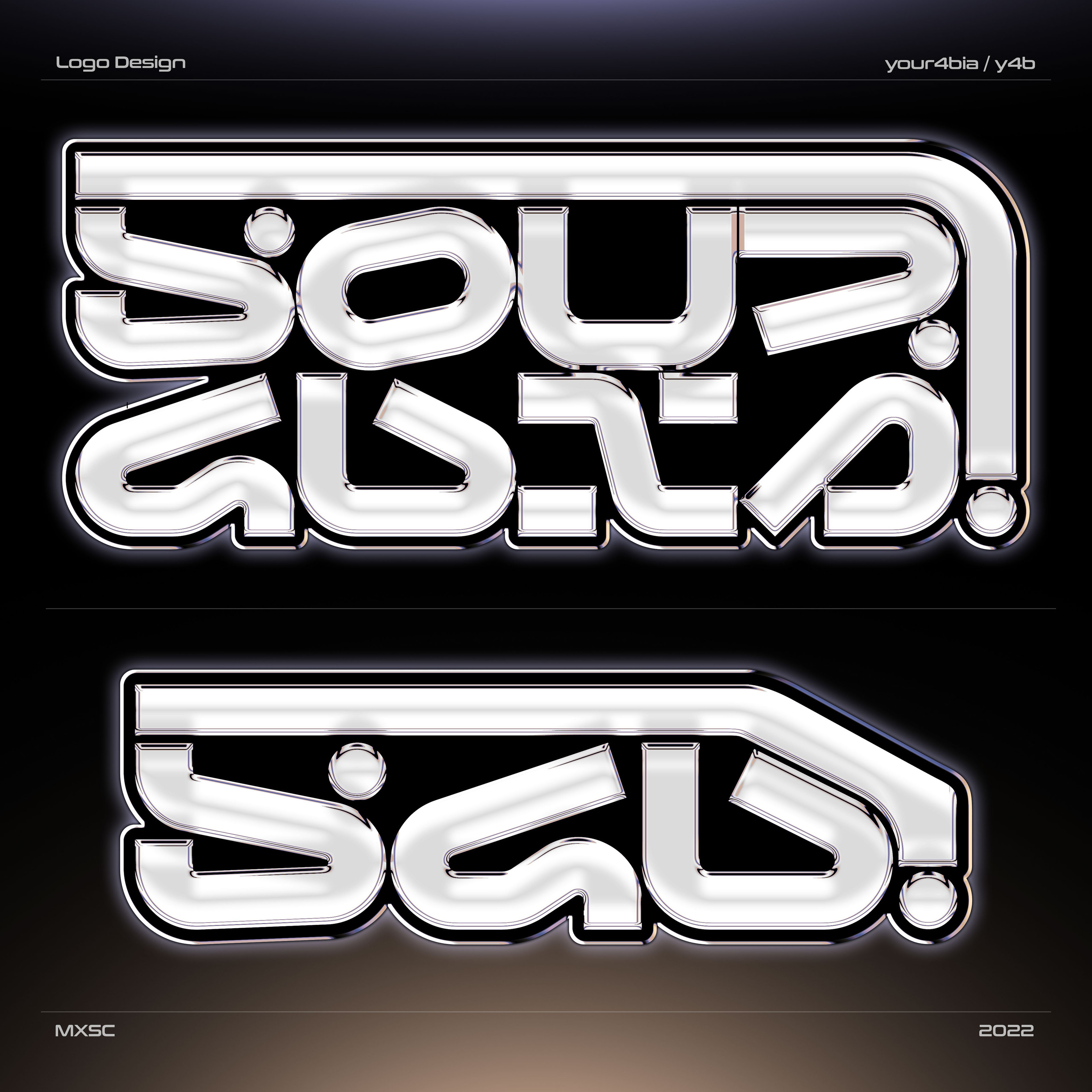 [your4bia / y4b] logotype — Изображение №4 — Брендинг, Графика на Dprofile
