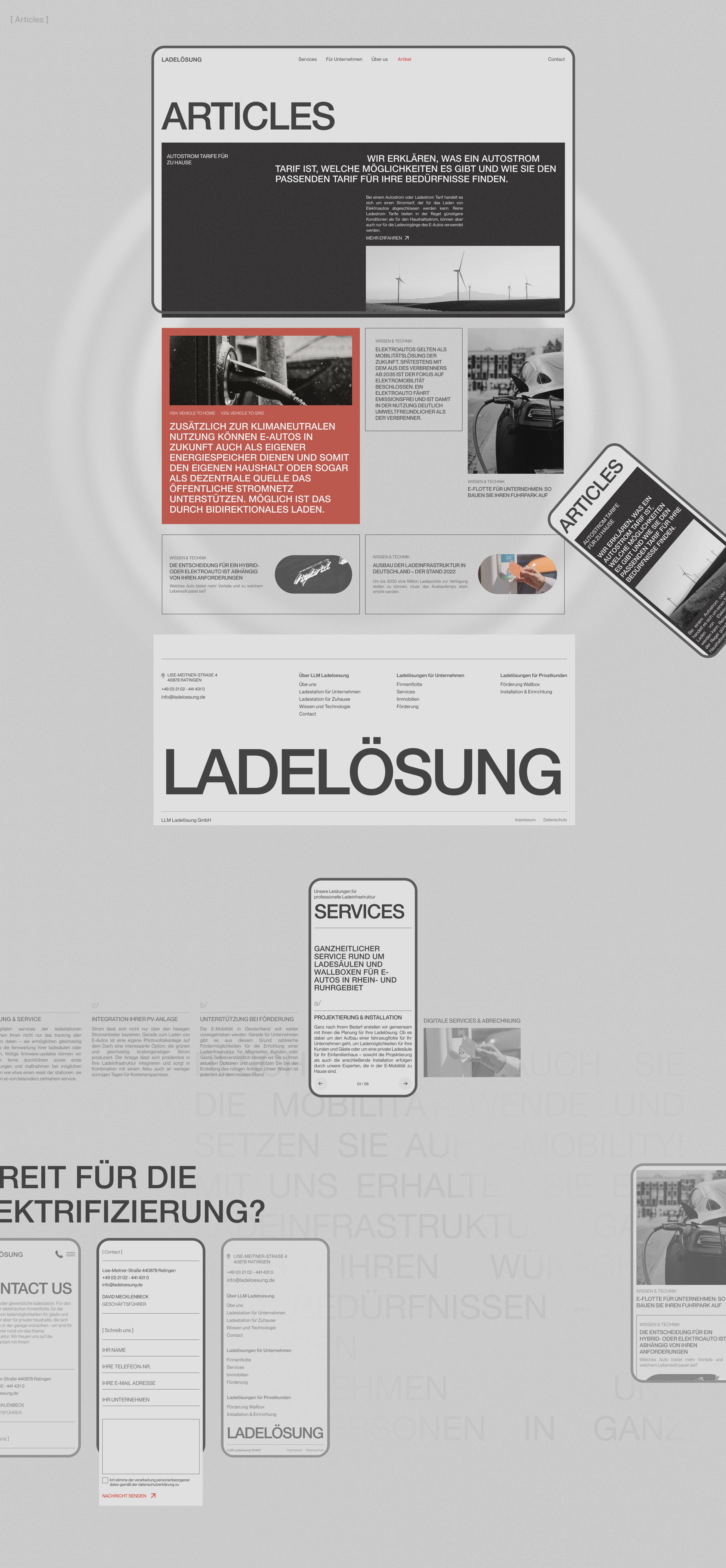 LADELÖSUNG | Corporate Redesign — Изображение №6 — Интерфейсы, Графика на Dprofile