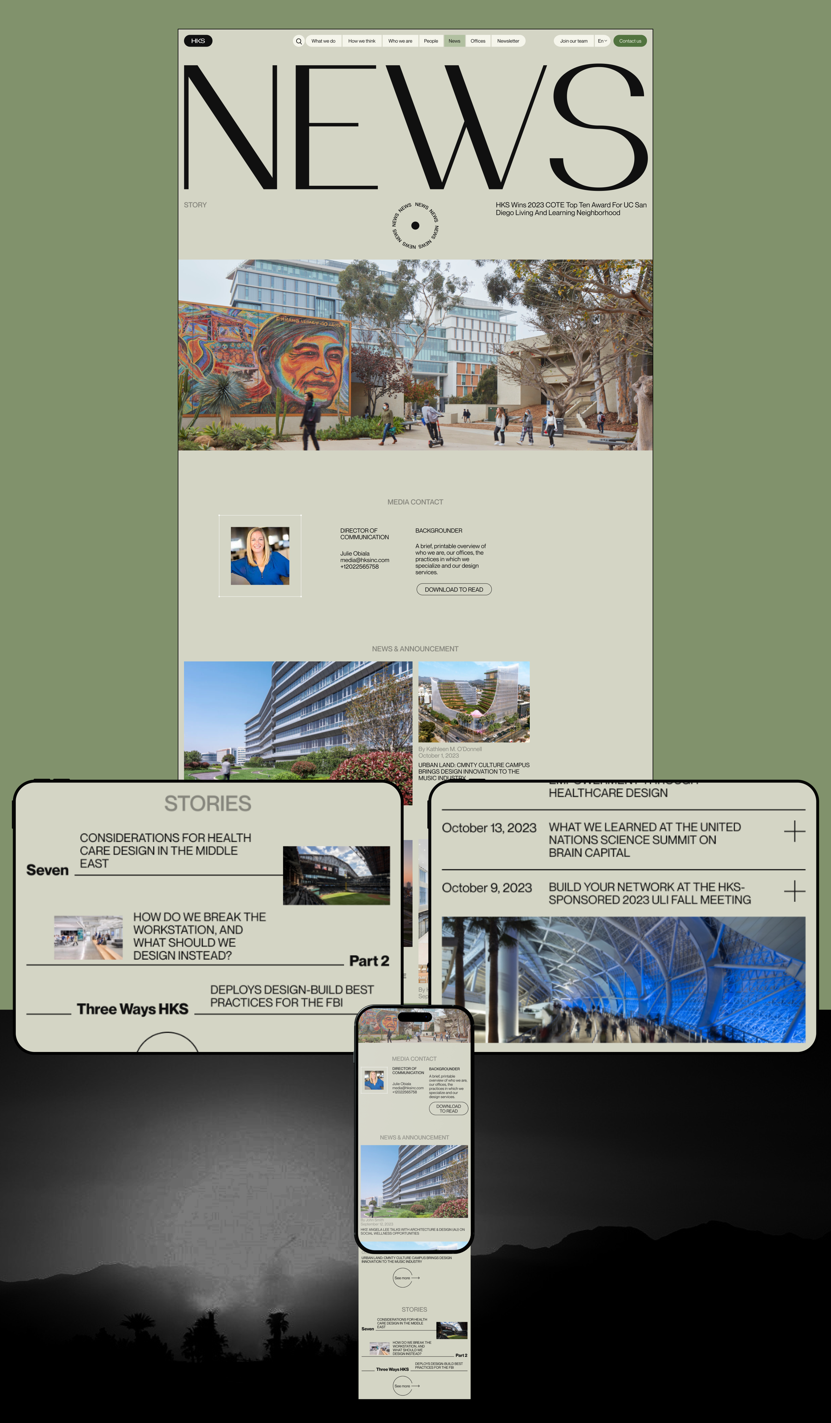 HKS: Architectural Studio — Изображение №11 — Интерфейсы, Графика на Dprofile