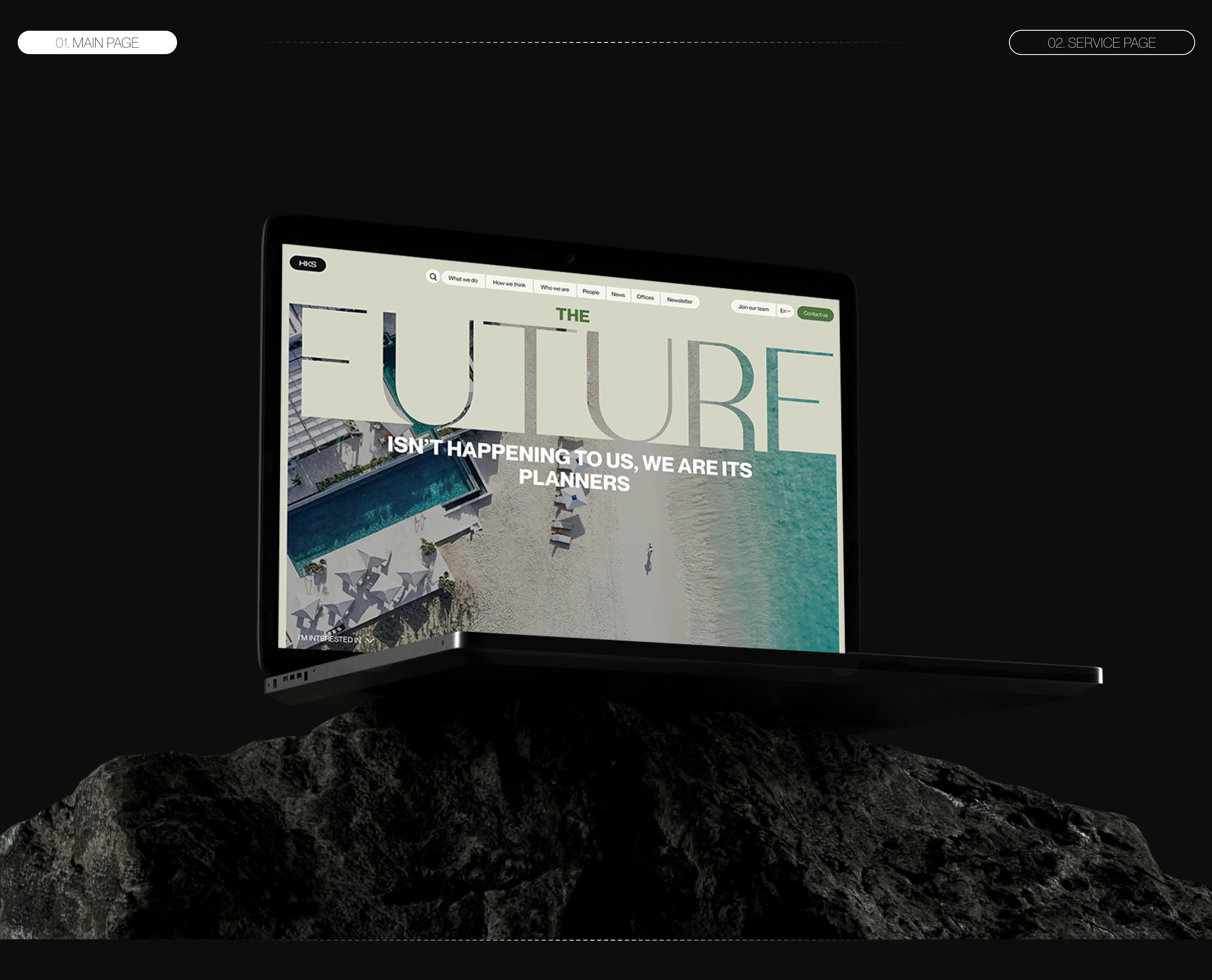 HKS: Architectural Studio — Изображение №2 — Интерфейсы, Графика на Dprofile