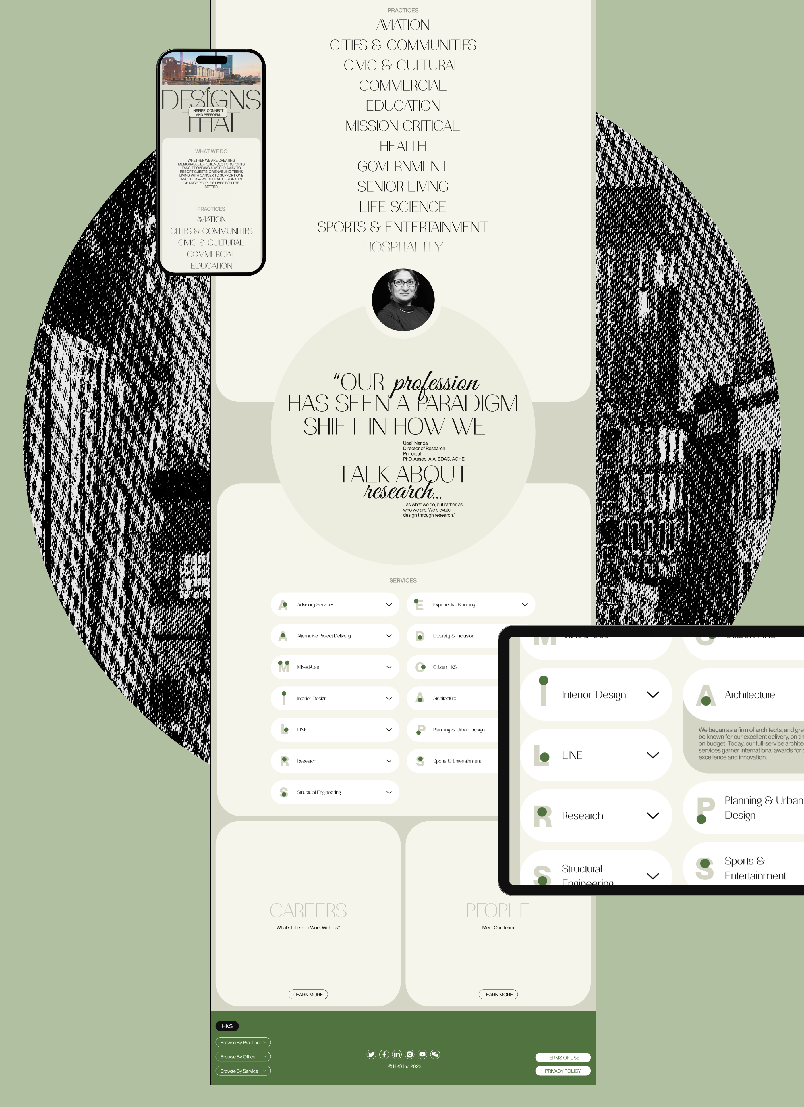 HKS: Architectural Studio — Изображение №6 — Интерфейсы, Графика на Dprofile