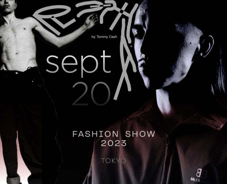 TOMMY CASH FashionShow poster — Брендинг, Иллюстрация на Dprofile