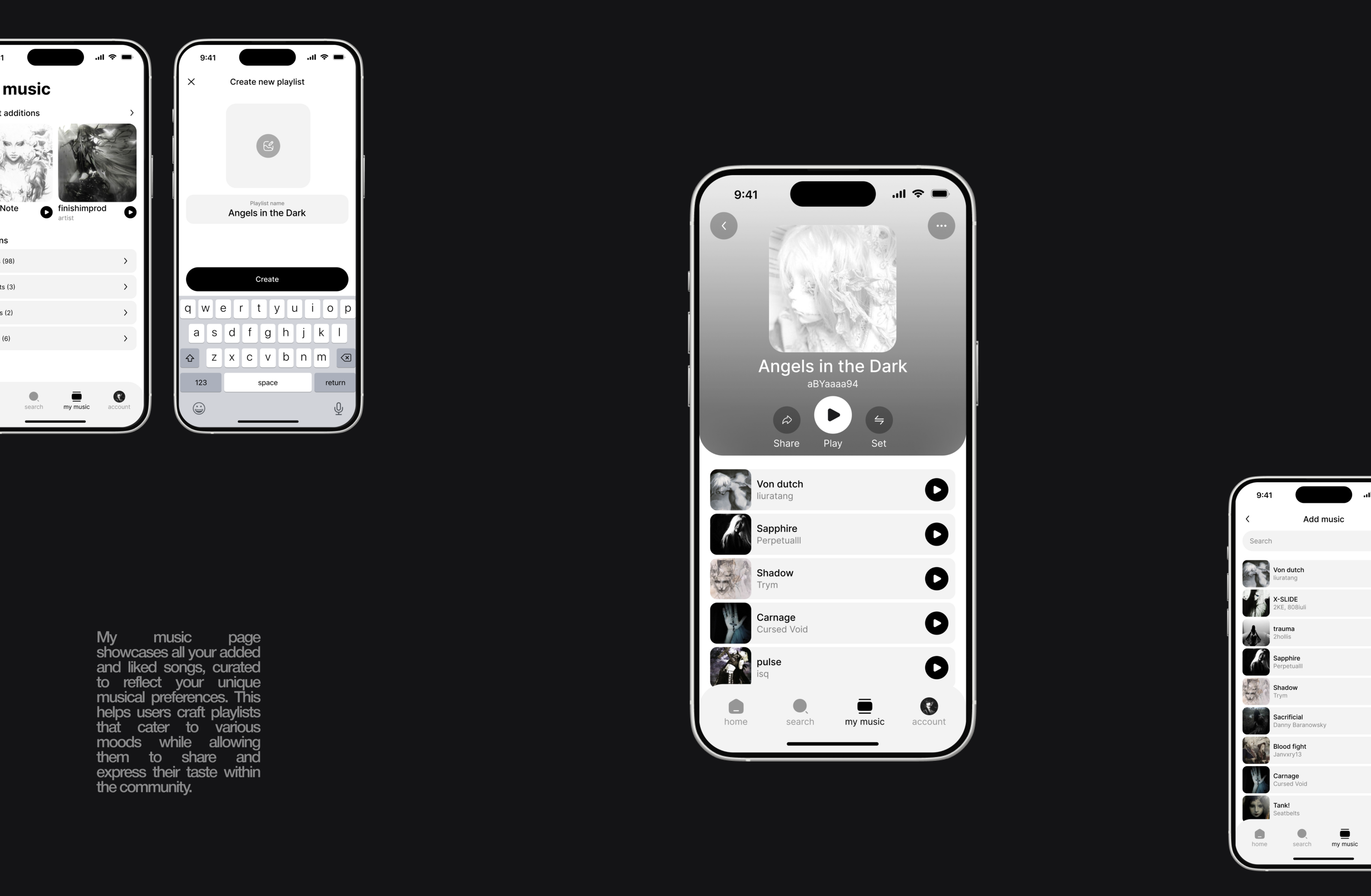 SONGSYNC | Mobile App — Изображение №13 — Интерфейсы на Dprofile
