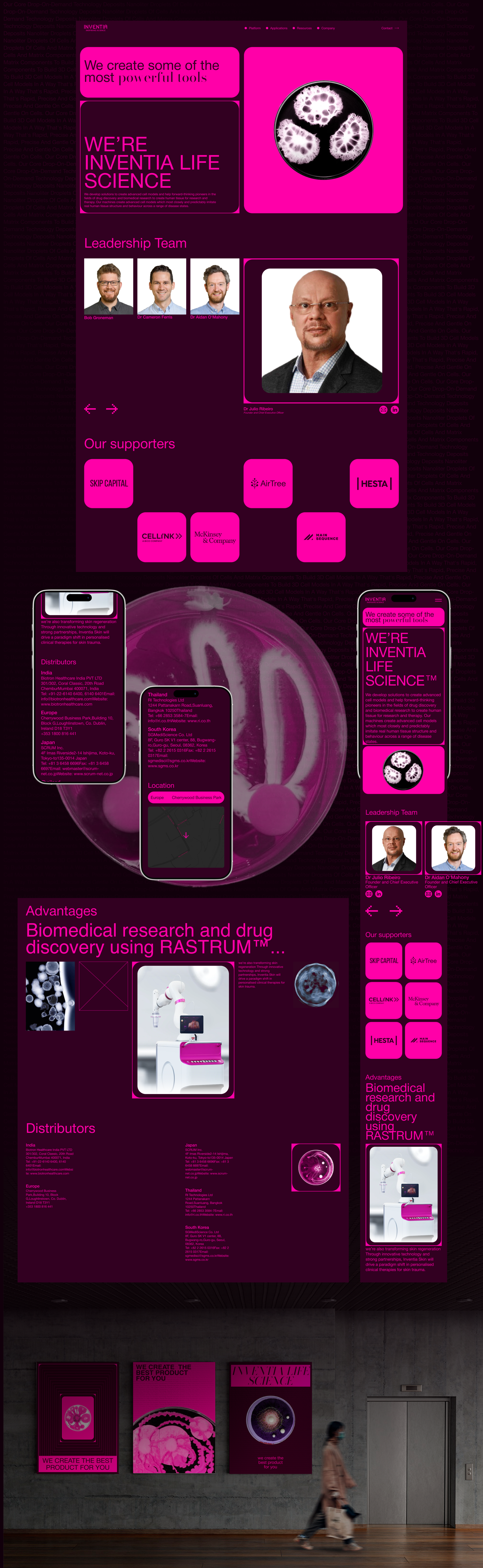 Neurobioloia | Corporate Site Redesign. — Изображение №9 — Интерфейсы, Брендинг на Dprofile