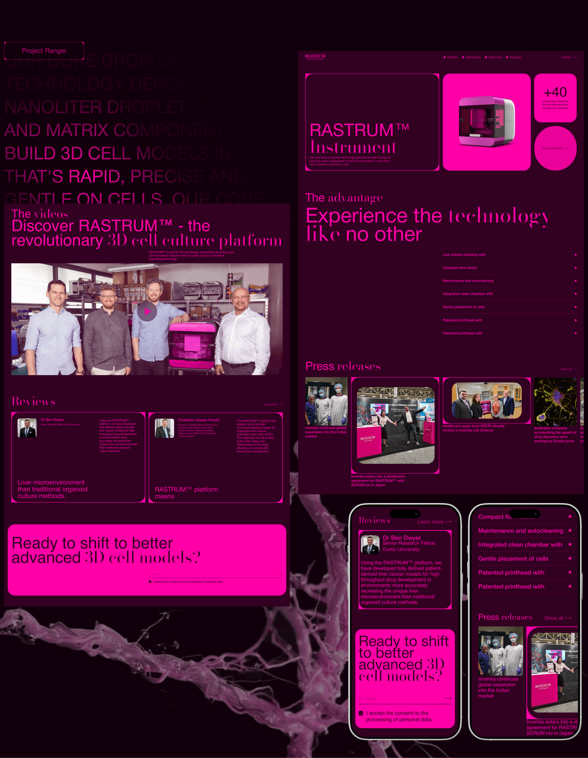 Neurobioloia | Corporate Site Redesign. — Изображение №4 — Интерфейсы, Брендинг на Dprofile