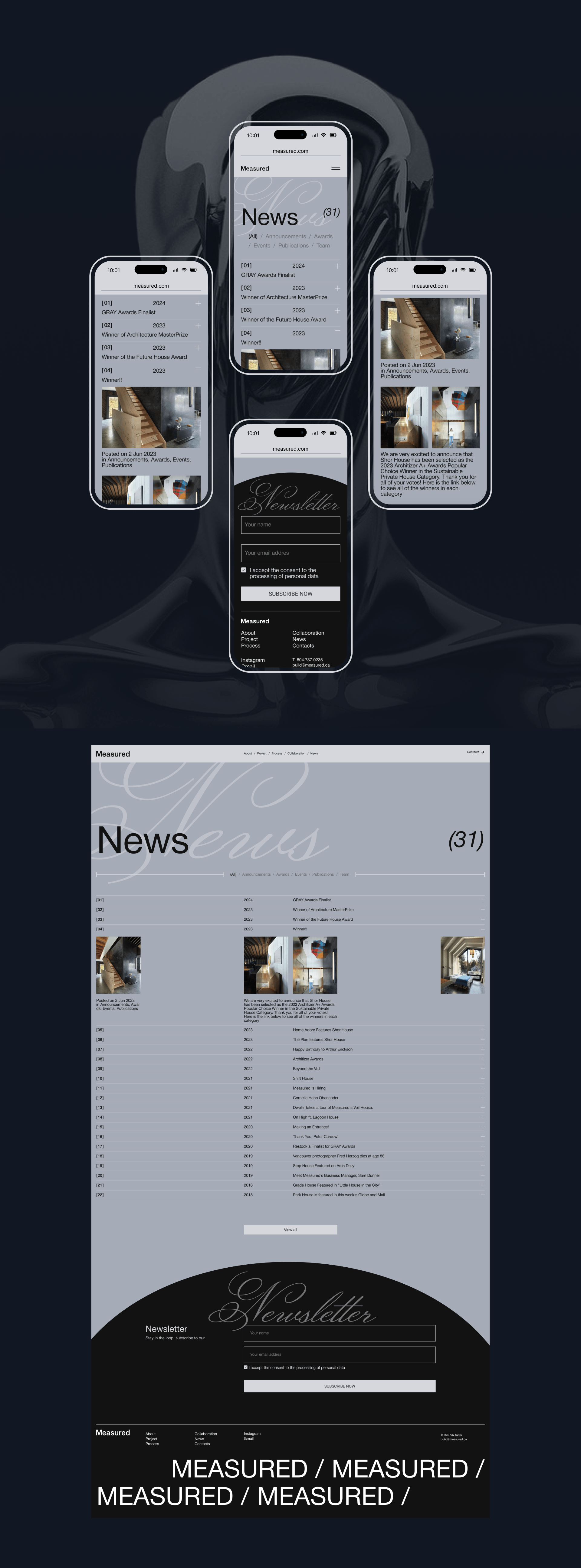 Architectural Bureau | Corporate Site Redesign — Изображение №11 — Интерфейсы, Анимация на Dprofile