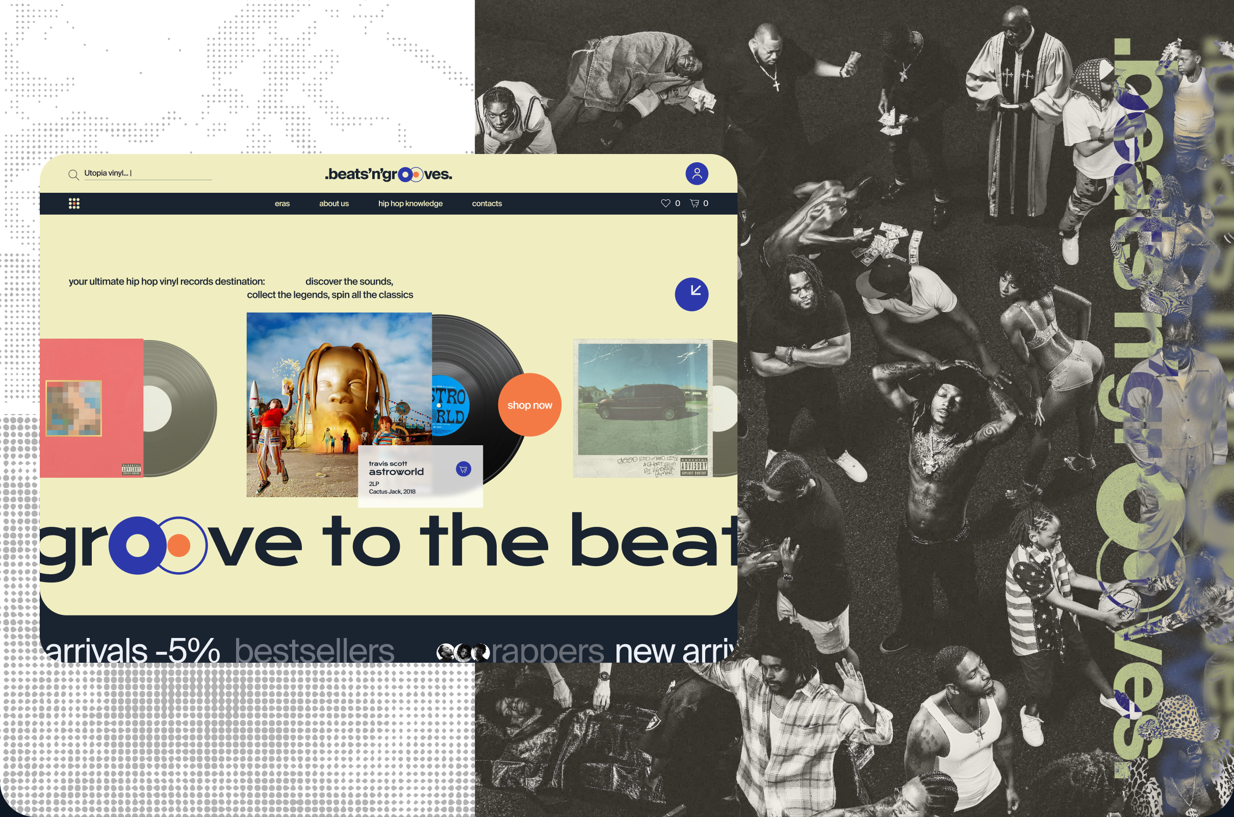 BEATS'N'GROOVES — Изображение №1 — Интерфейсы на Dprofile