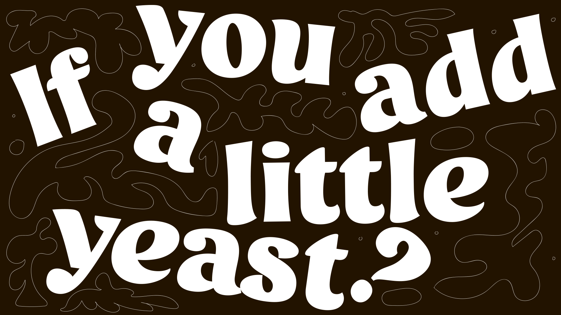Yeast typeface ver. 0.3 — Изображение №2 — Брендинг, Графика на Dprofile