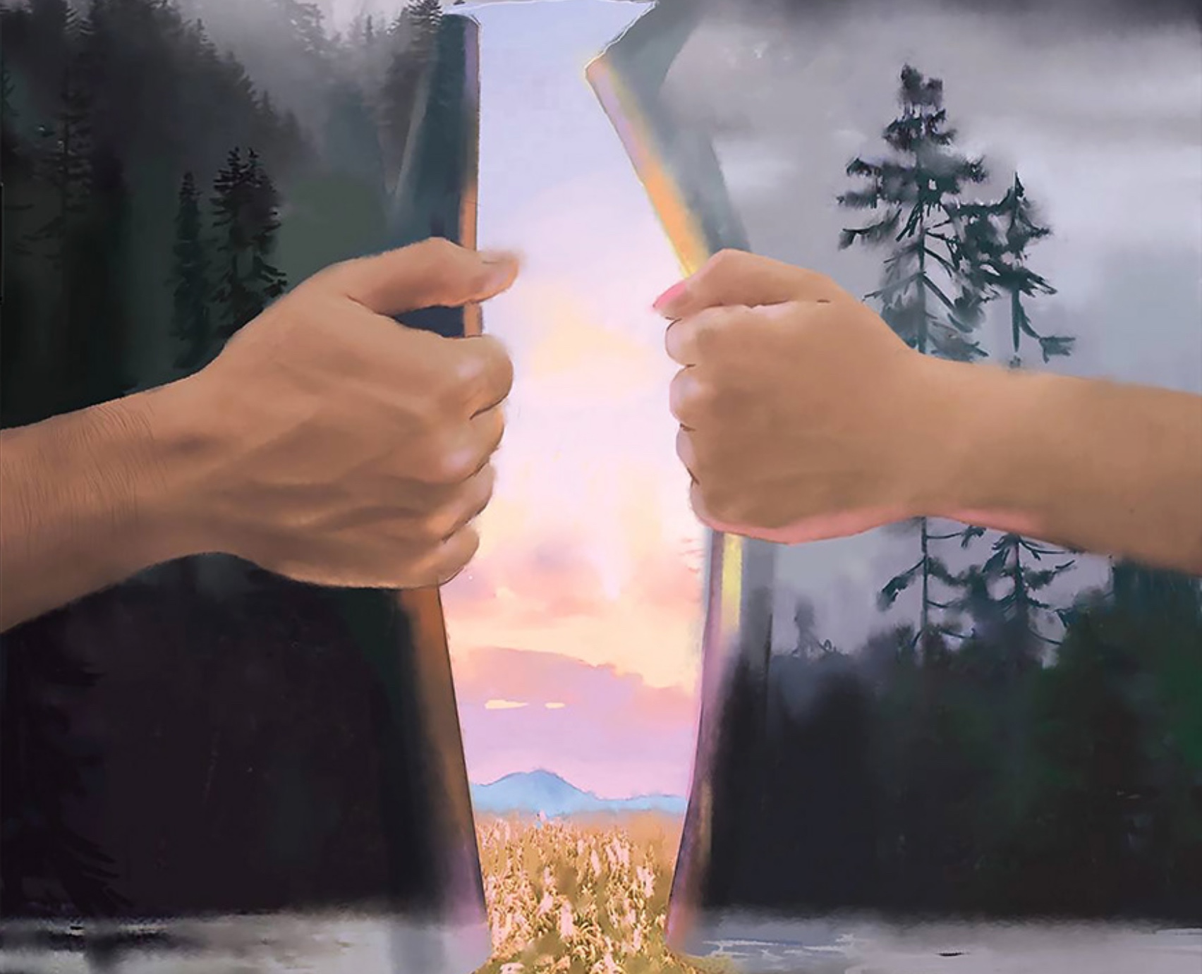 Music cover illustration — Иллюстрация на Dprofile