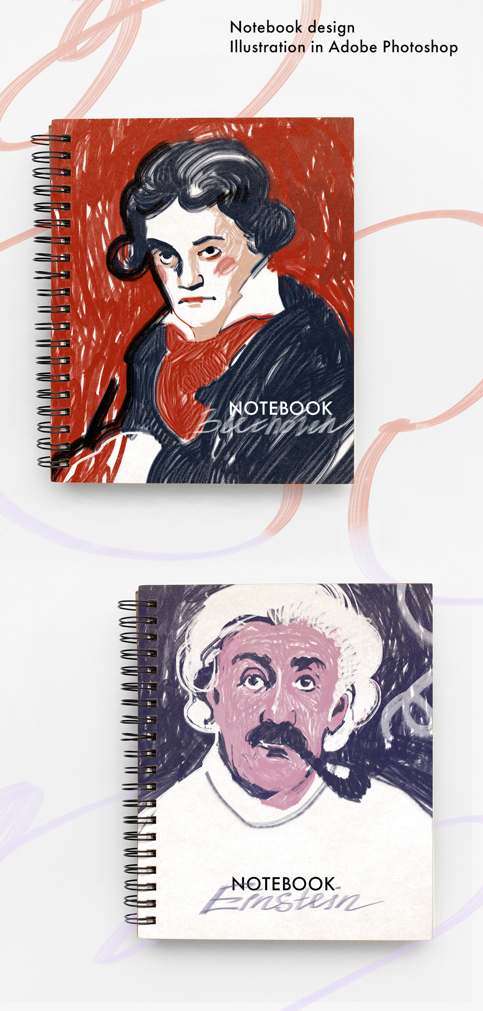 Notebook design — Изображение №1 — Брендинг, Иллюстрация на Dprofile