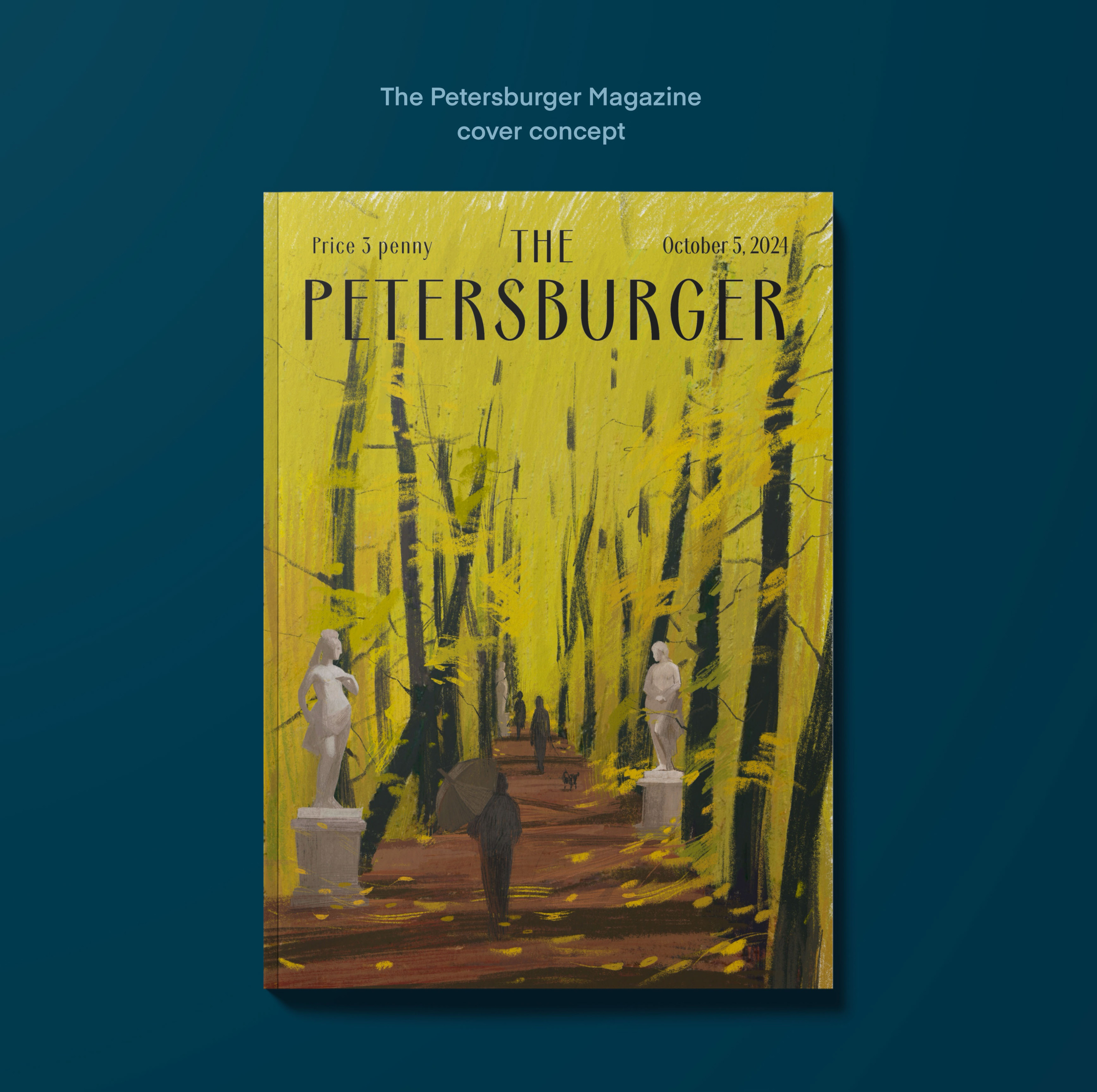 The Petersburger magazine — Изображение №1 — Иллюстрация, Графика на Dprofile