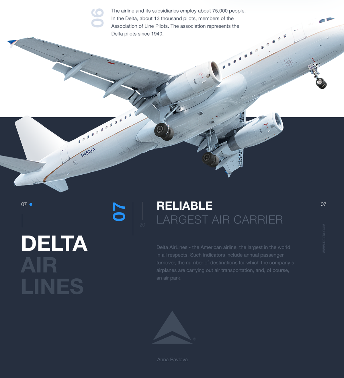 Delta Airlines — Изображение №8 — Интерфейсы на Dprofile