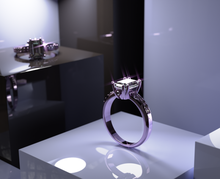 Precious rings — 3D на Dprofile