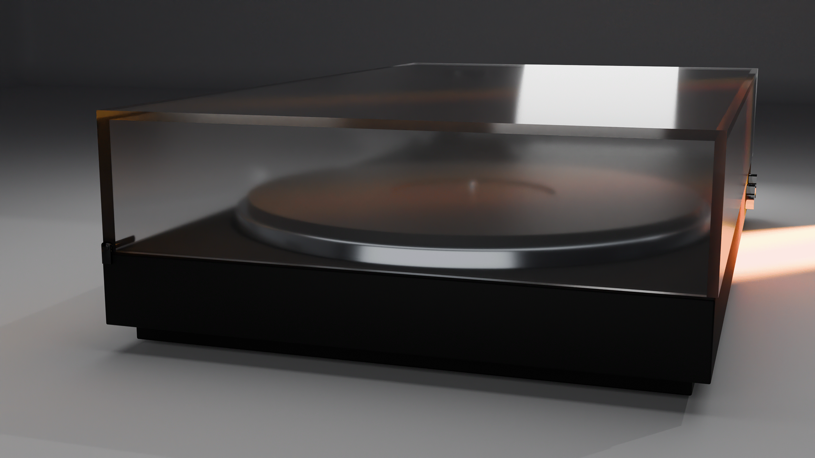 Minimalist Vinyl Turntable — Изображение №12 — Иллюстрация, 3D на Dprofile