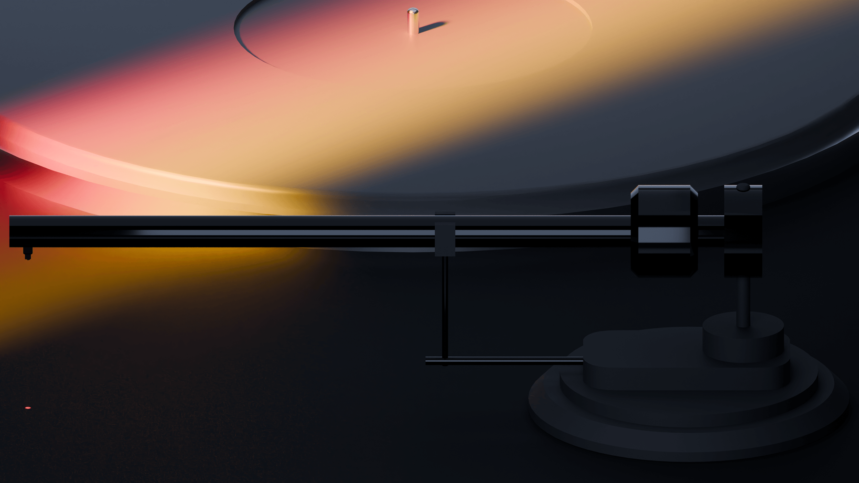 Minimalist Vinyl Turntable — Изображение №19 — Иллюстрация, 3D на Dprofile