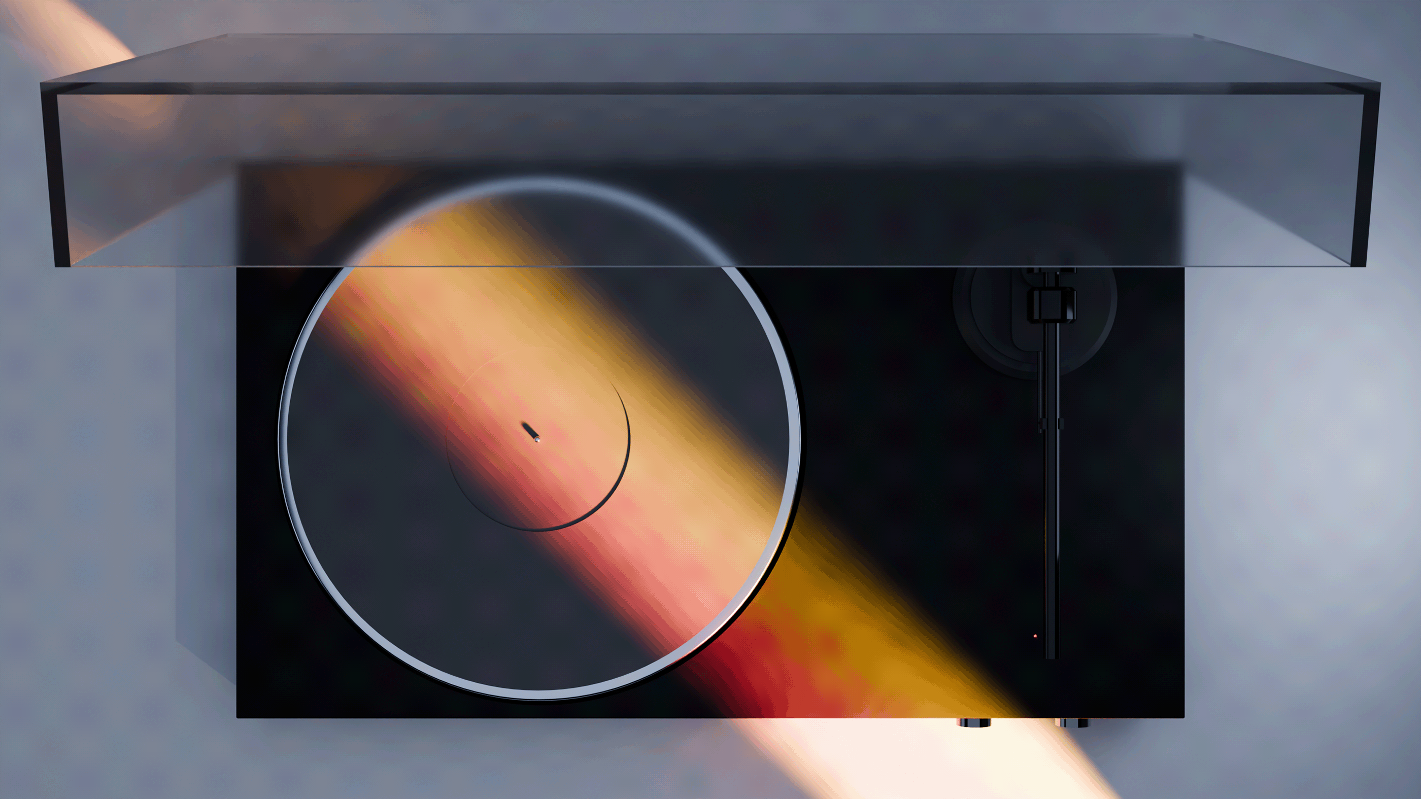 Minimalist Vinyl Turntable — Изображение №13 — Иллюстрация, 3D на Dprofile