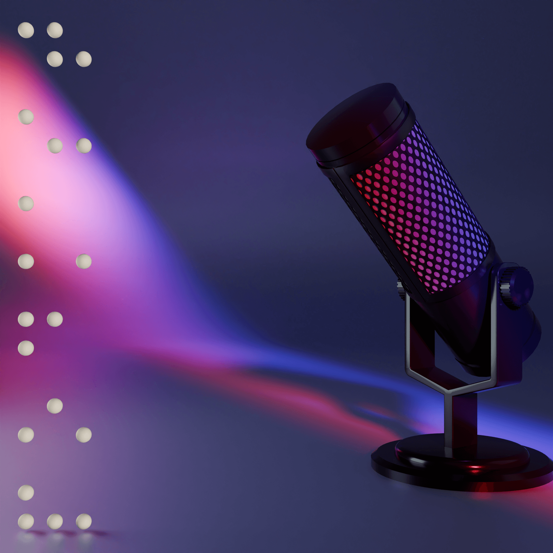 Podcast cover "Скрыто Вслух" — Изображение №1 — Иллюстрация, 3D на Dprofile