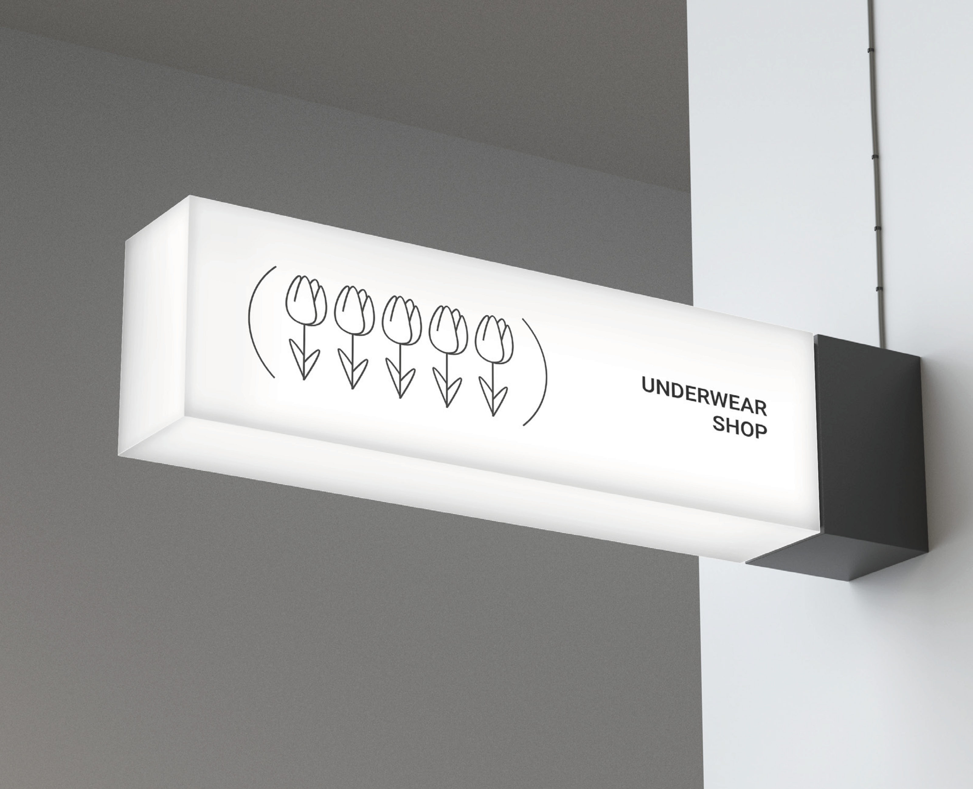 tulip underwear / фирменный стиль / visual identity — Брендинг, Графика на Dprofile