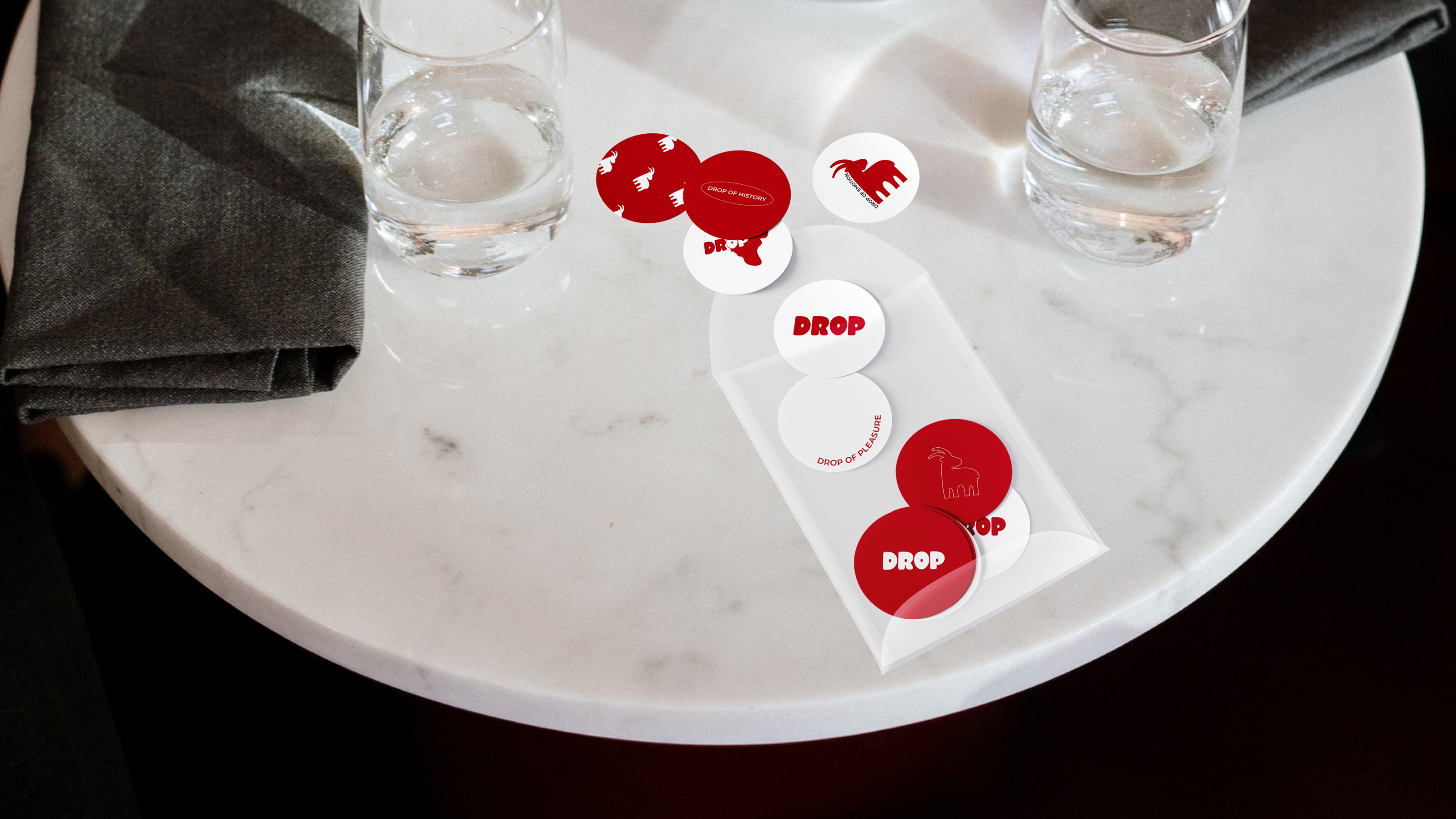 drop coffee / фирменный стиль / visual identity — Изображение №10 — Брендинг, Графика на Dprofile