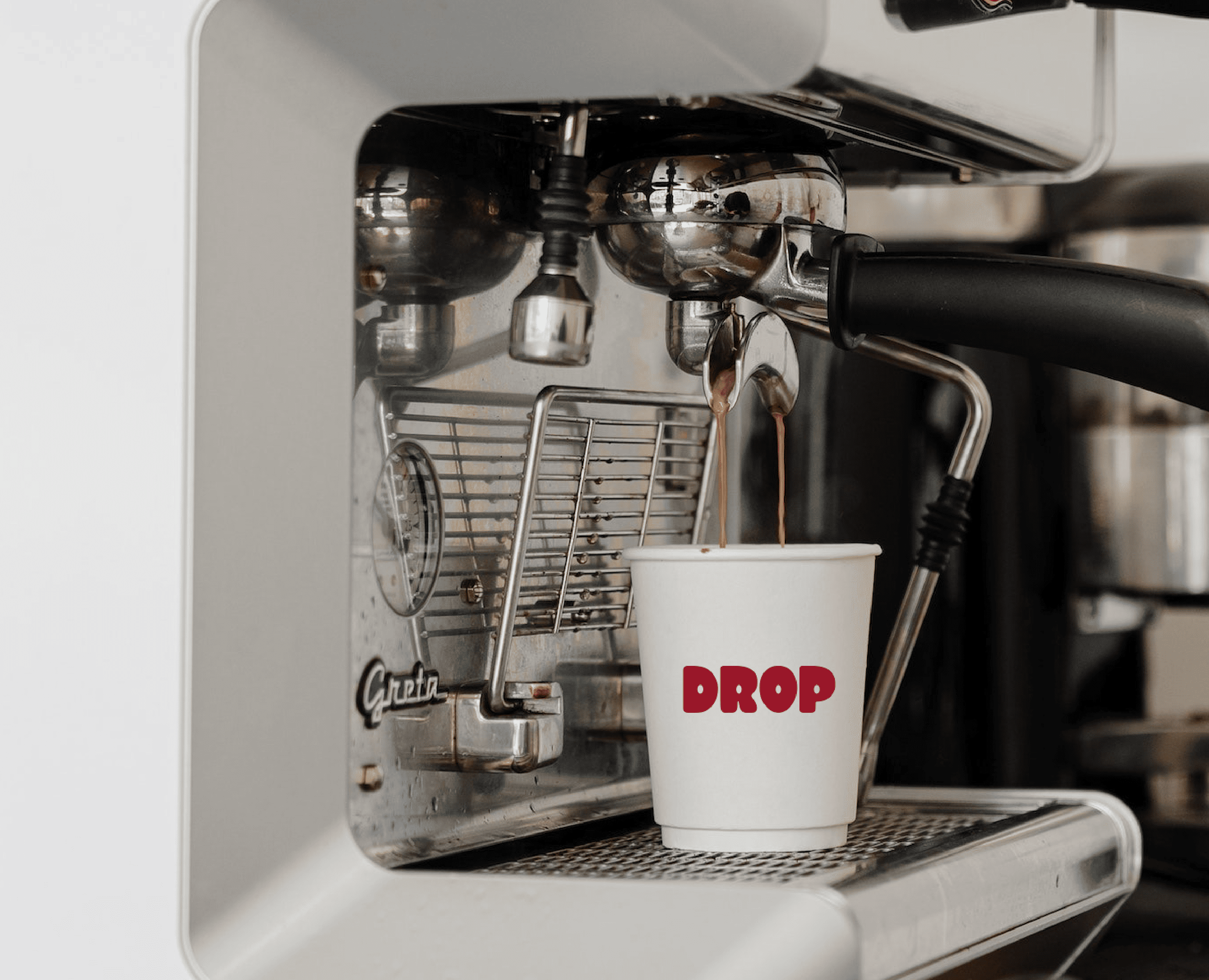 drop coffee / фирменный стиль / visual identity — Брендинг, Графика на Dprofile