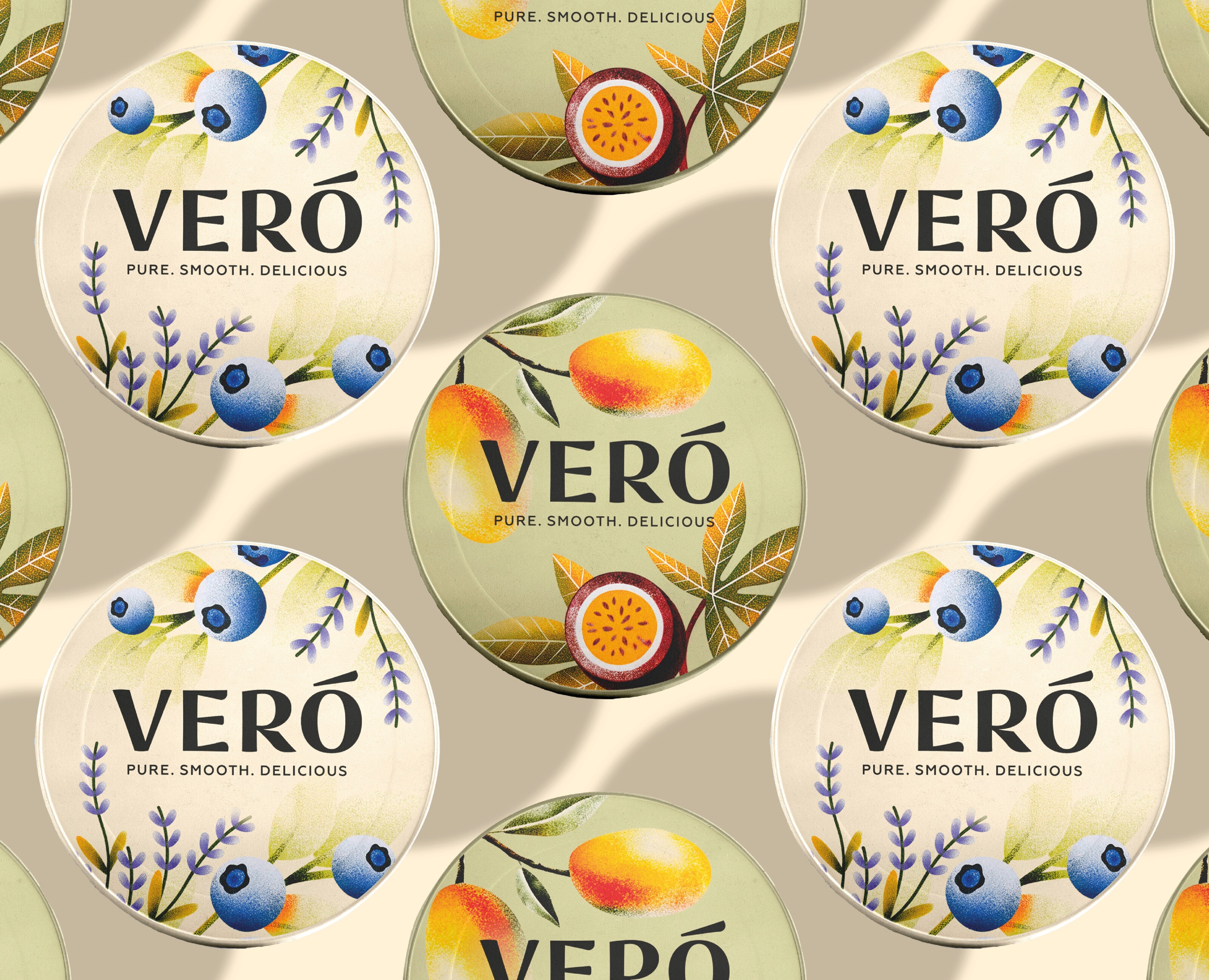 Дизайн упаковки | Йогурт Vero — Брендинг, Графика на Dprofile
