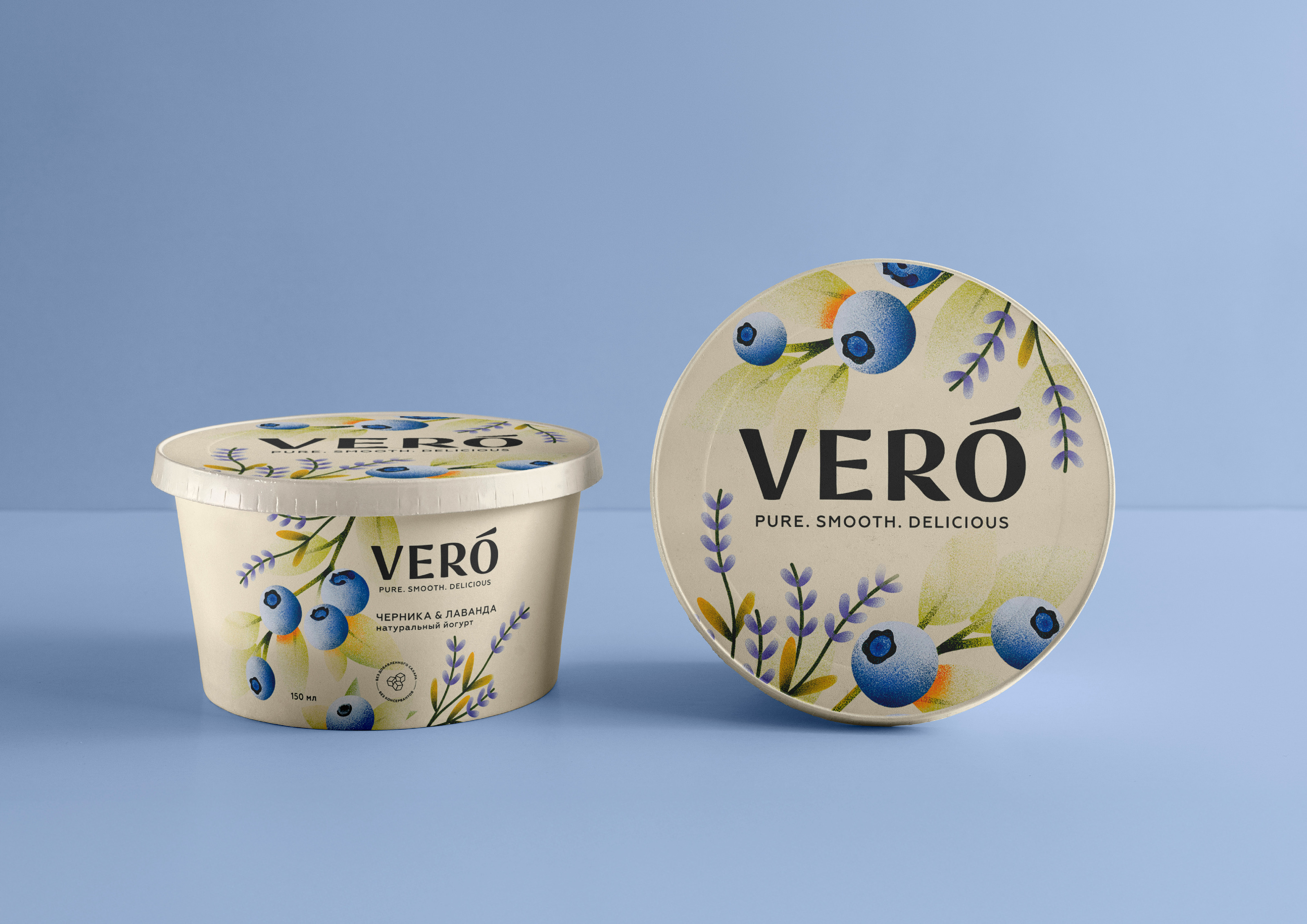 Дизайн упаковки | Йогурт Vero — Изображение №4 — Брендинг, Графика на Dprofile