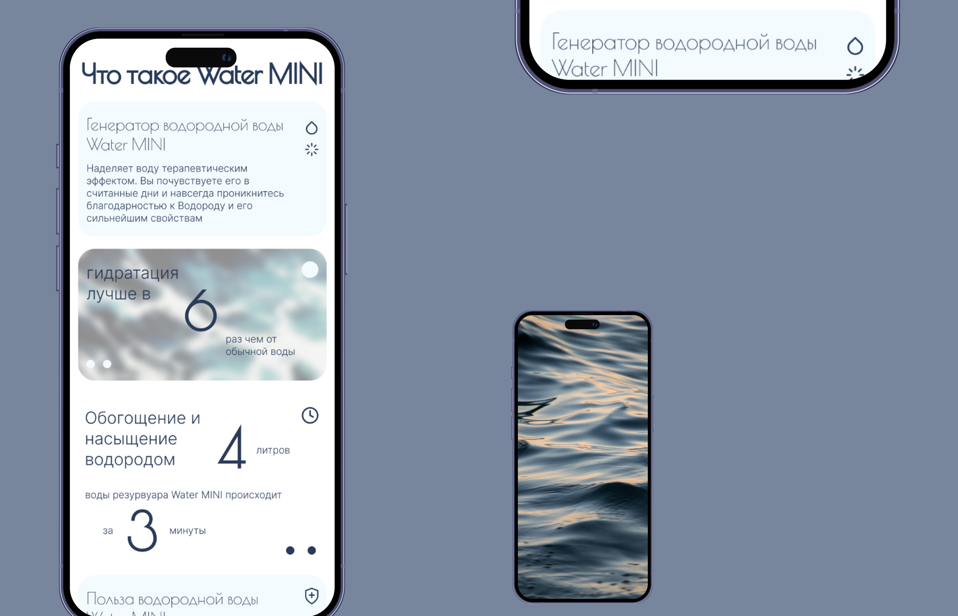 Water Mini by Enhel Beauty — Изображение №14 — Интерфейсы, Брендинг на Dprofile
