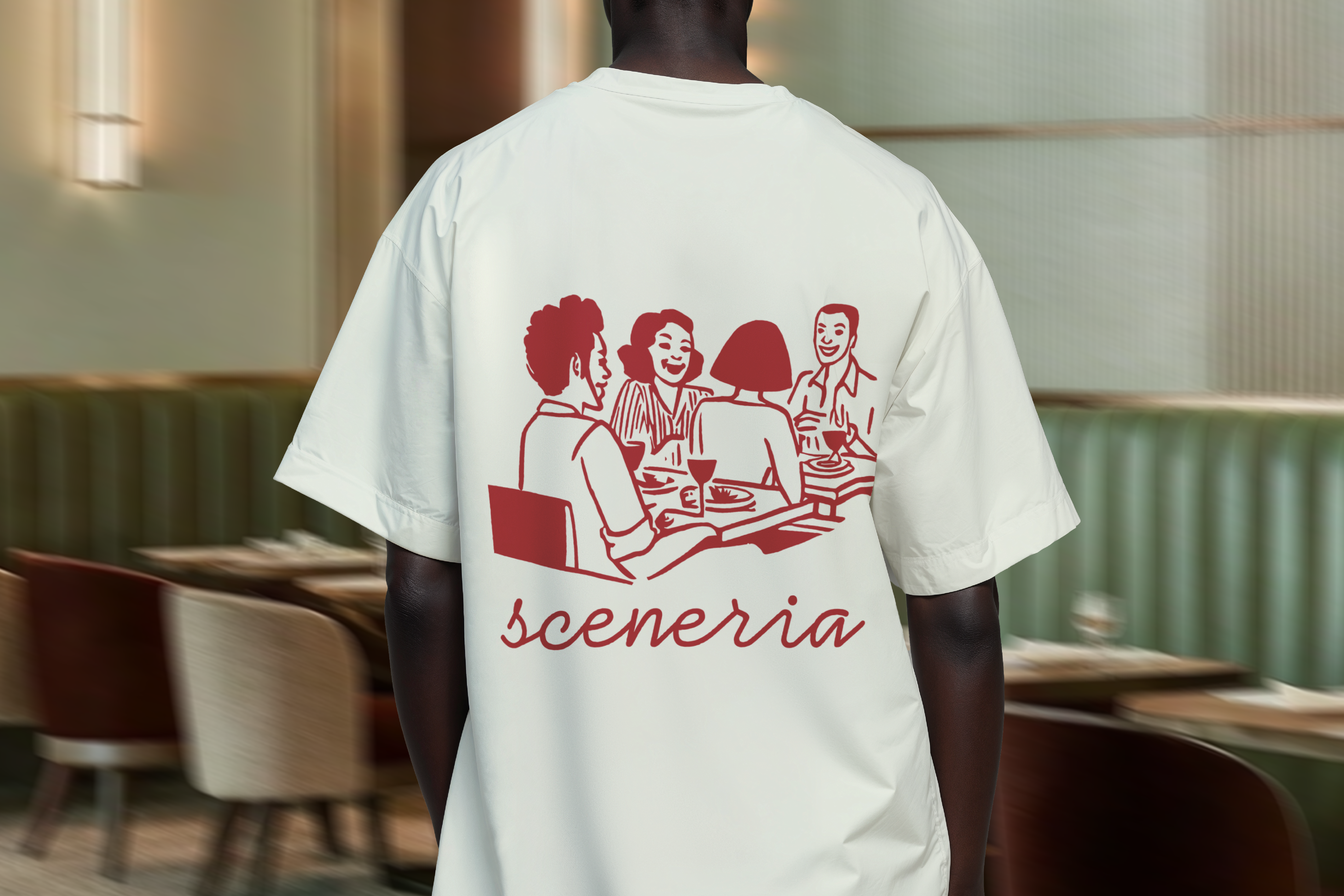 Sceneria / Айдентика для ресторана — Изображение №10 — Брендинг, Графика на Dprofile
