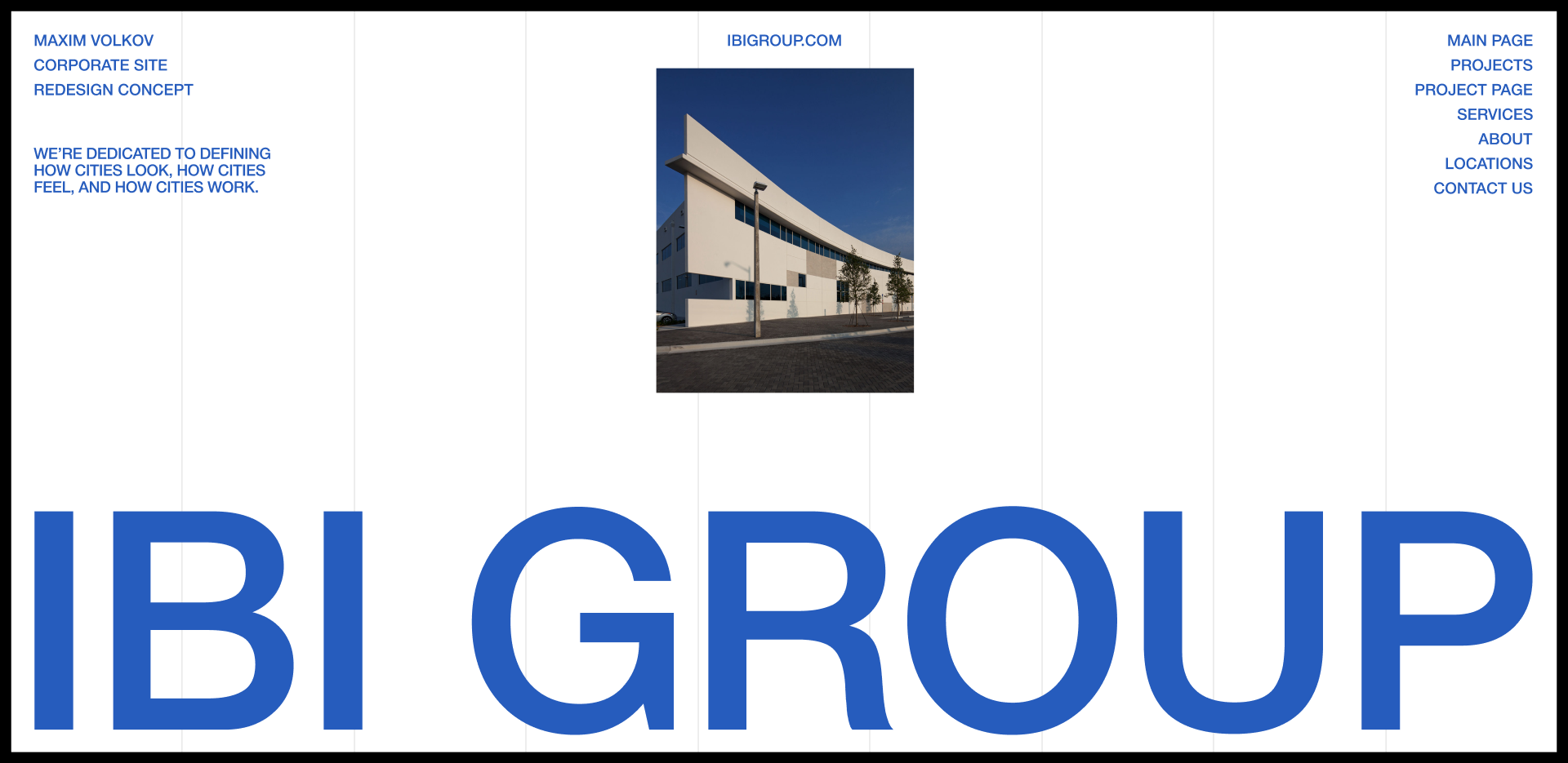 IBI Group - Corporate Website Redesign — Изображение №1 — Интерфейсы на Dprofile