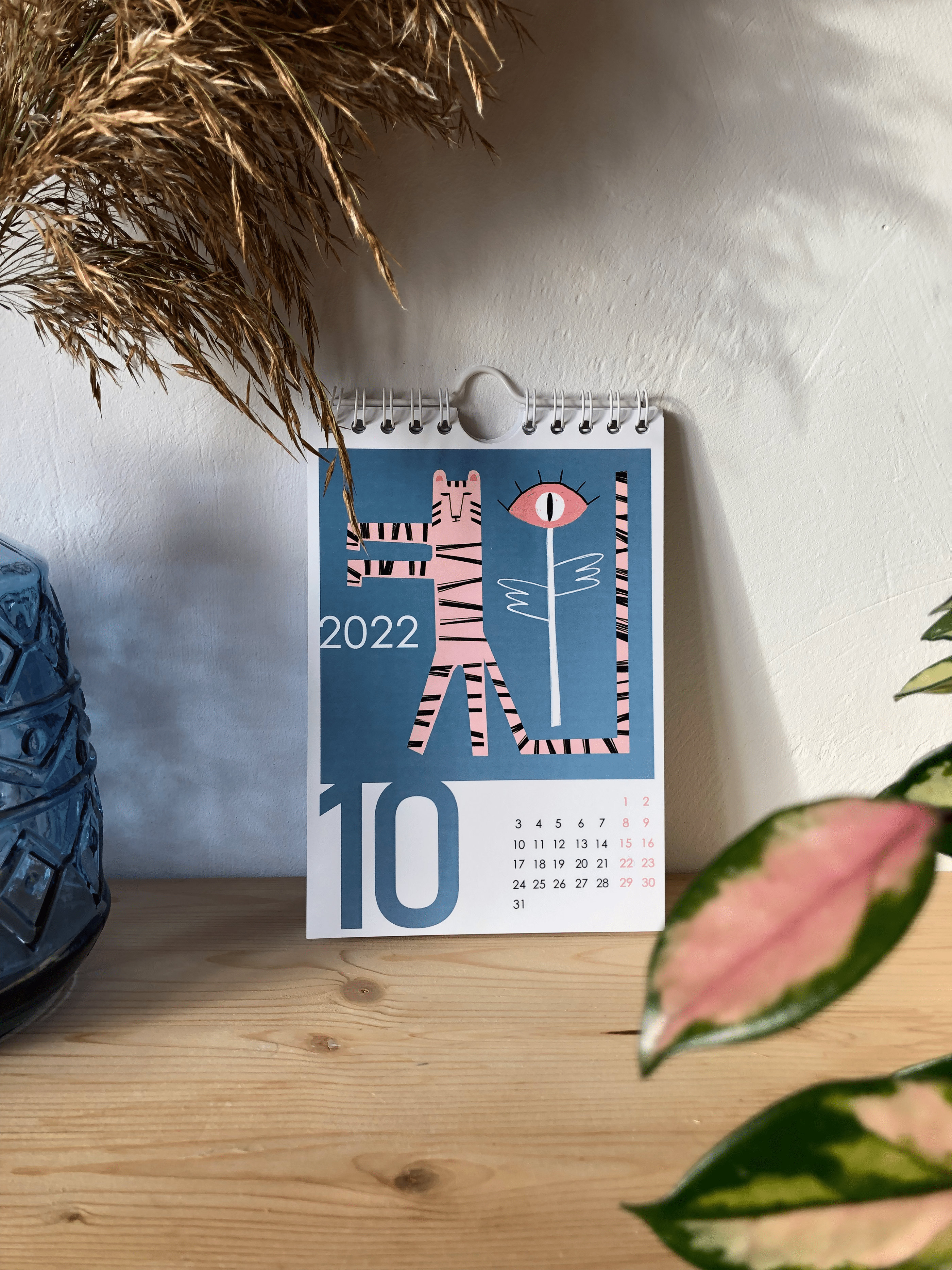 TIGER CALENDAR 2022 — Изображение №9 — Иллюстрация на Dprofile
