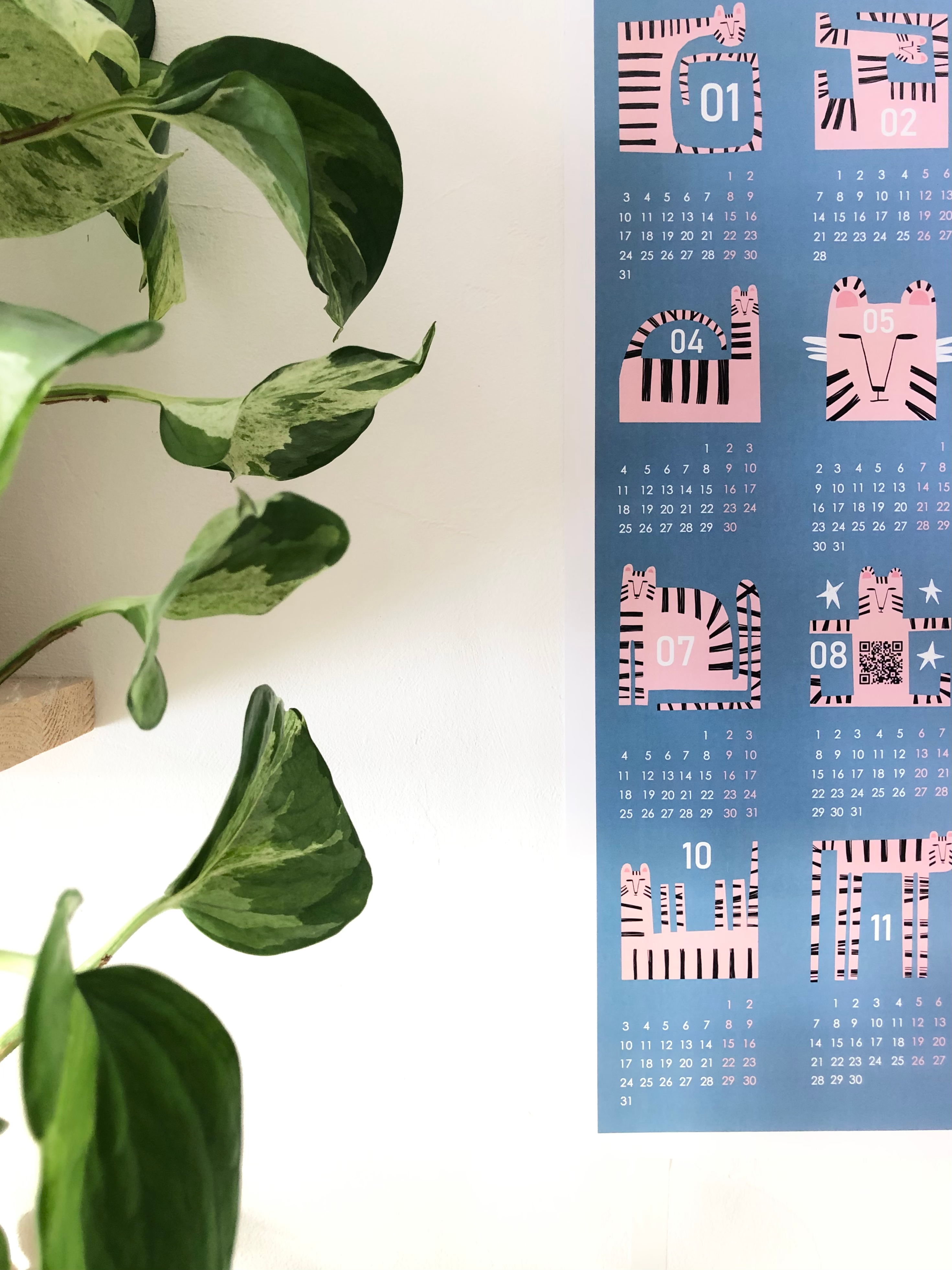 TIGER CALENDAR 2022 — Изображение №14 — Иллюстрация на Dprofile