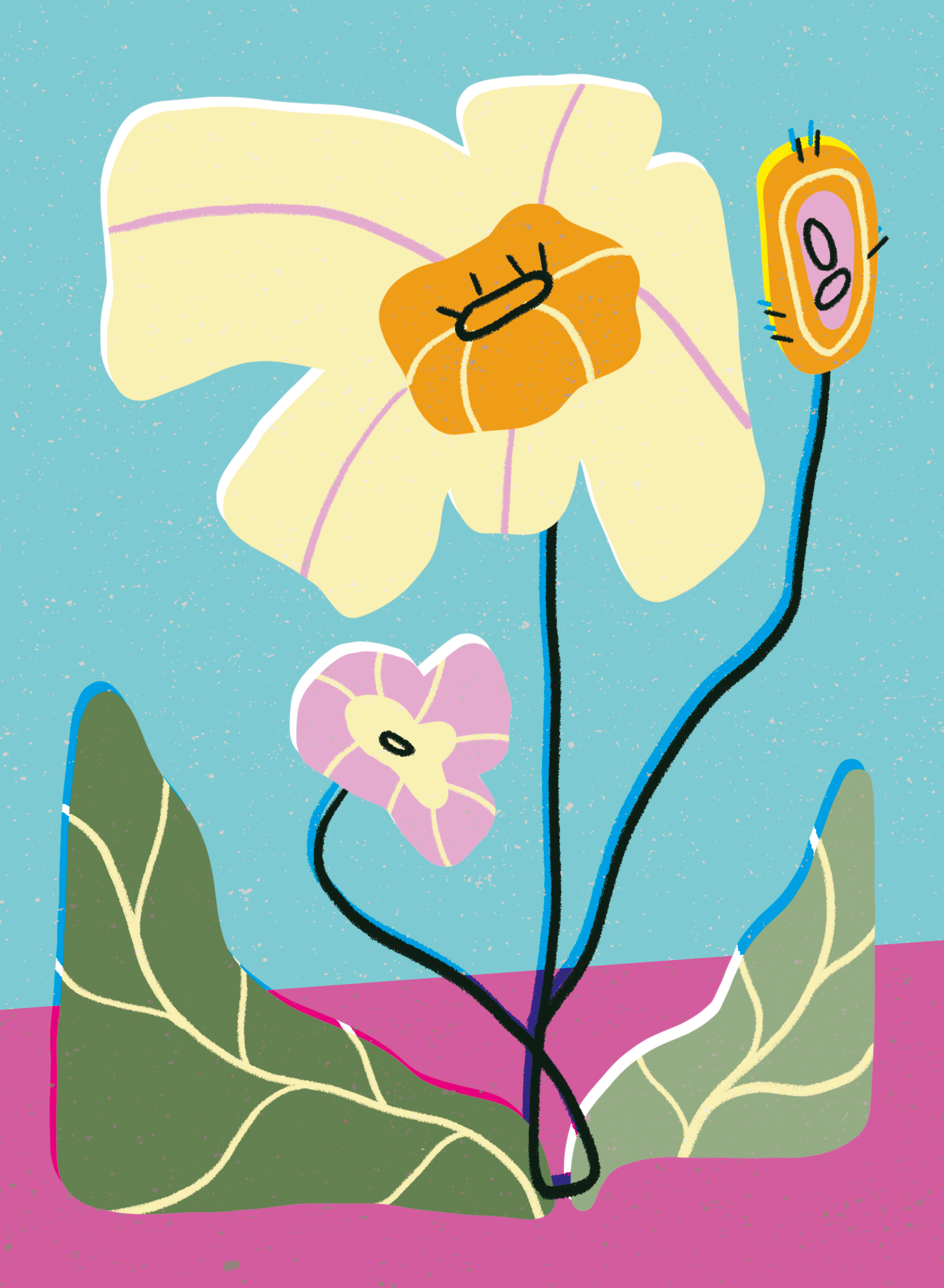 Illustrations for the newspaper about art "ВЫ" — Изображение №10 — Иллюстрация на Dprofile