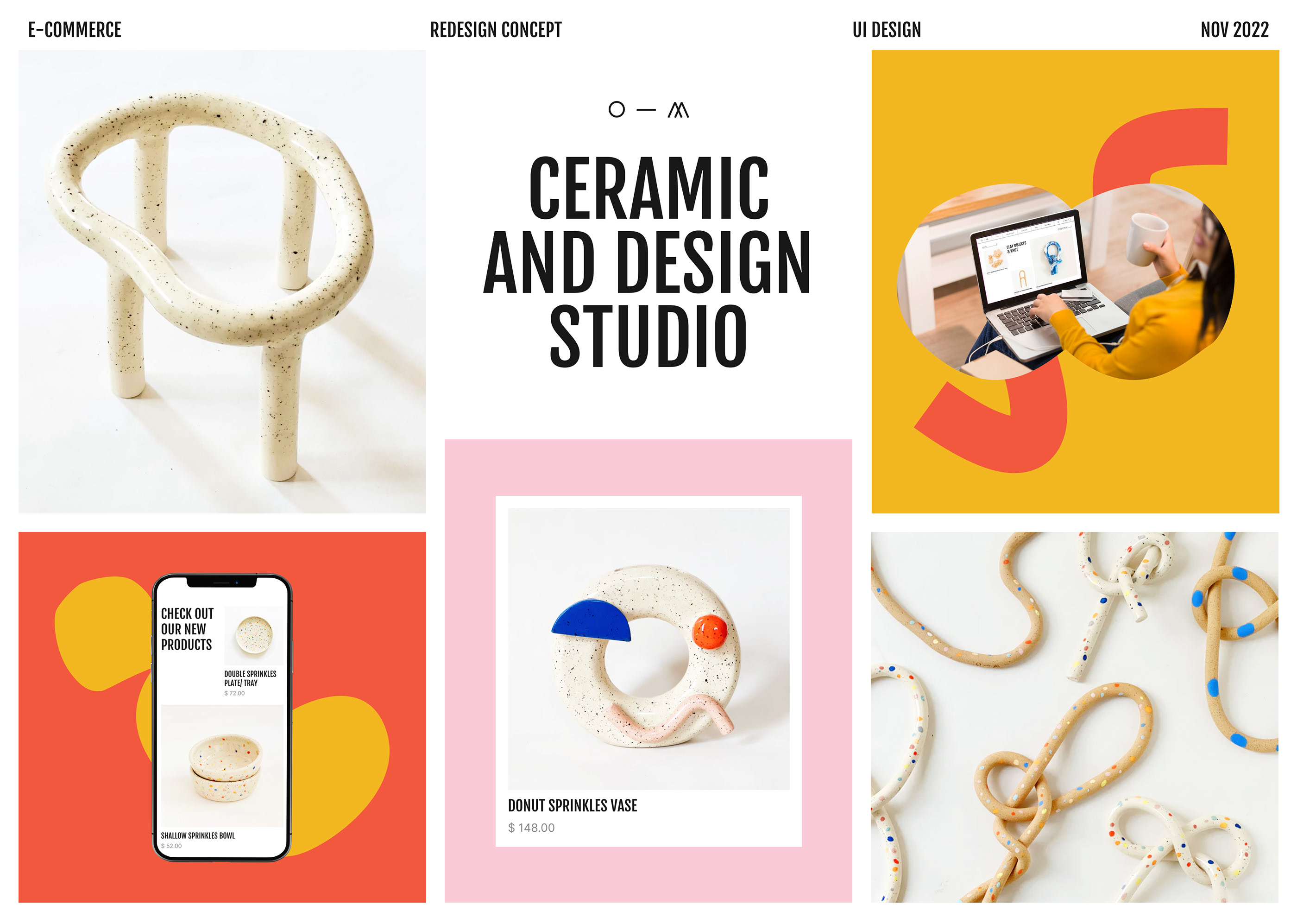 Ceramic and design studio online-store redesign — Изображение №1 — Интерфейсы, Анимация на Dprofile