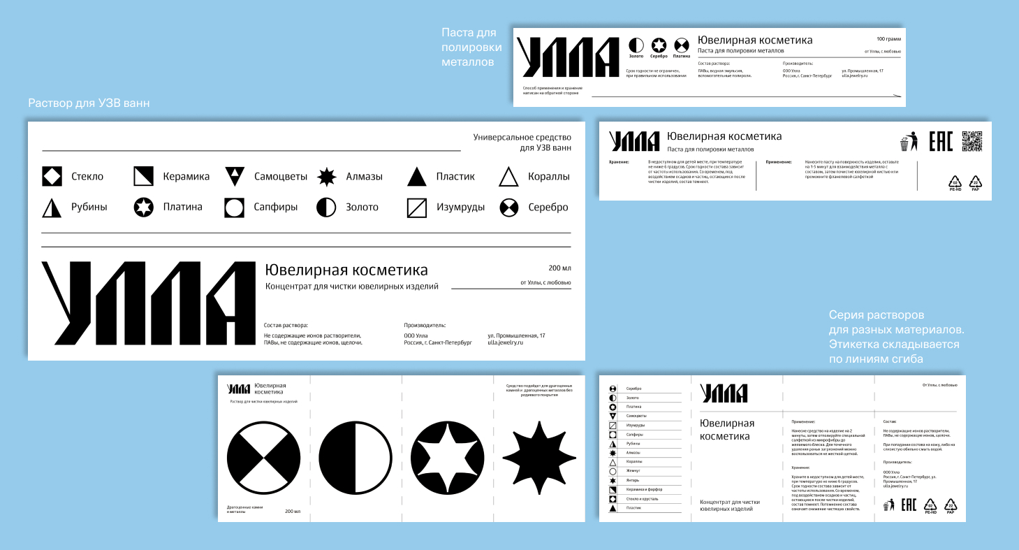 Улла. Ювелирная косметика — Изображение №7 — Брендинг на Dprofile