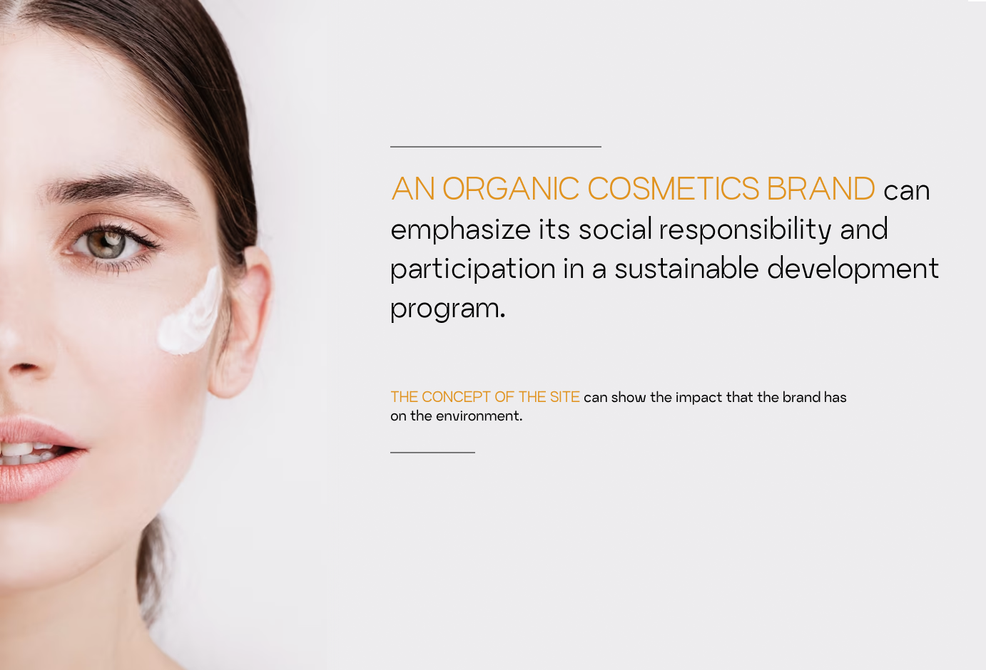 WEBSITE of the COSMETICS BRAND — Изображение №4 — Интерфейсы на Dprofile