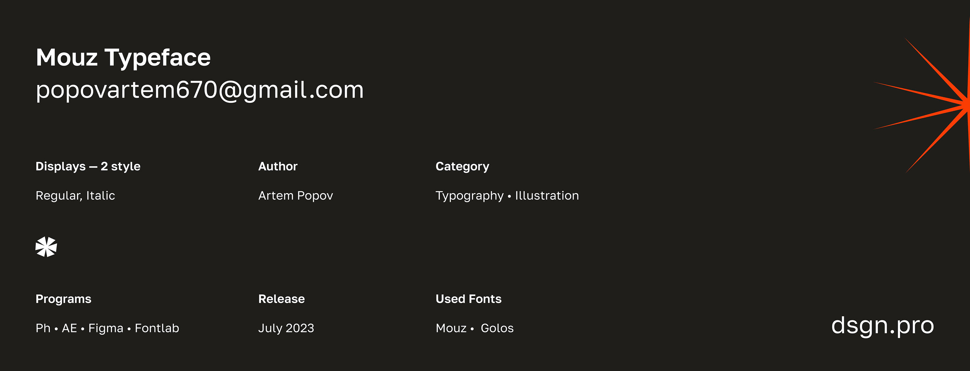 Mouz Typeface — Bad Serif — Изображение №12 — Графика на Dprofile