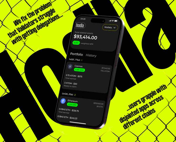 Native staking platform | Hodla на Dprofile
