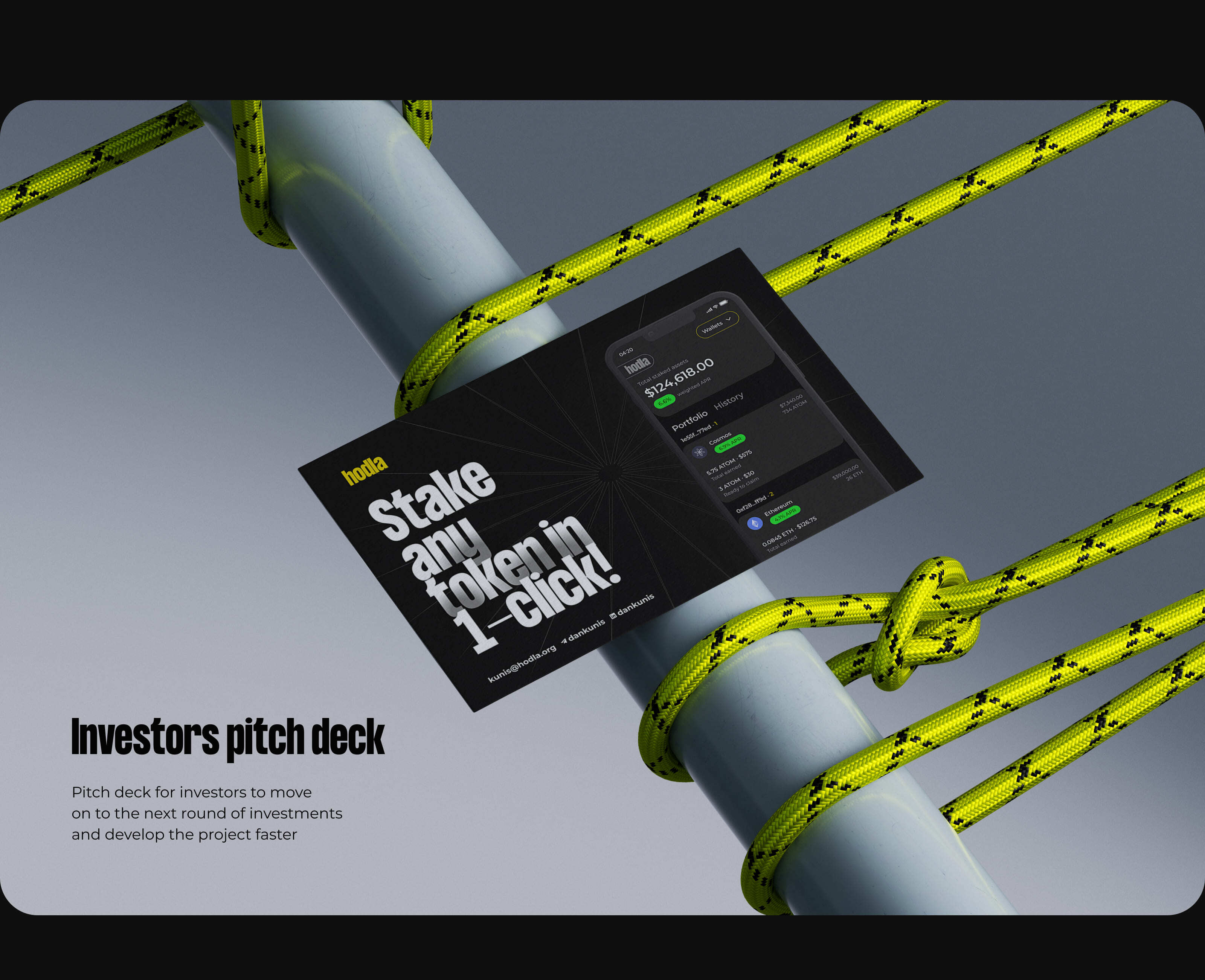 Native staking platform | Hodla — Изображение №16 — Интерфейсы на Dprofile