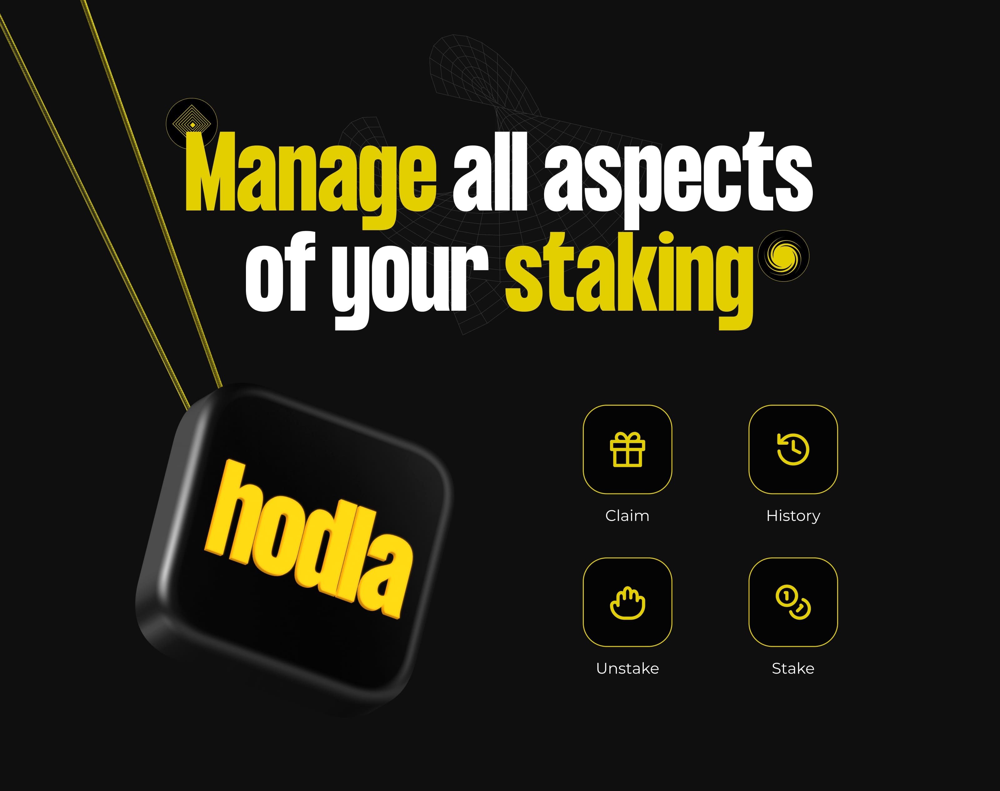 Native staking platform | Hodla — Изображение №9 — Интерфейсы на Dprofile